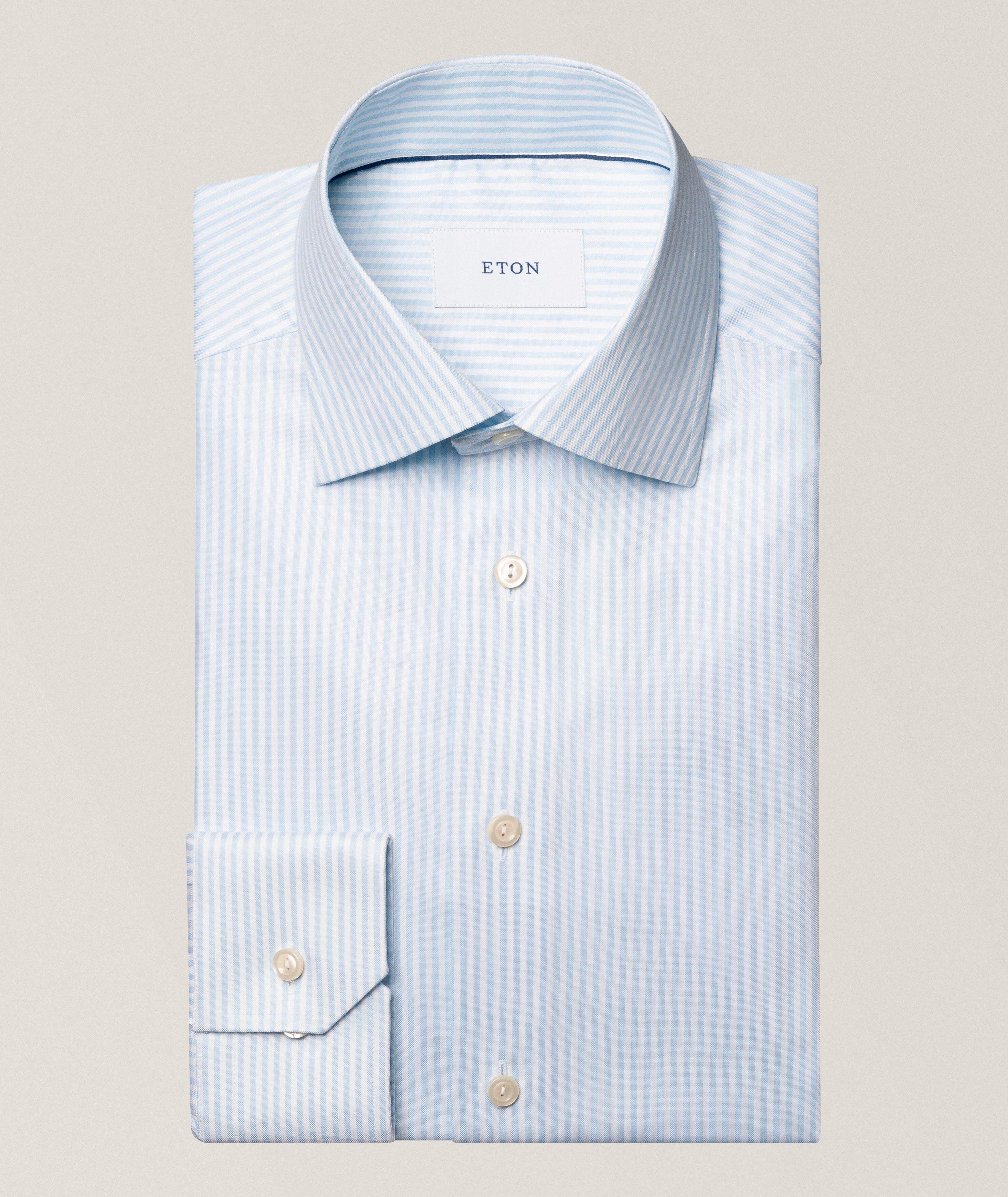 Contemporary-Fit Bengal Stripe Oxford Dress Shirt image 0
