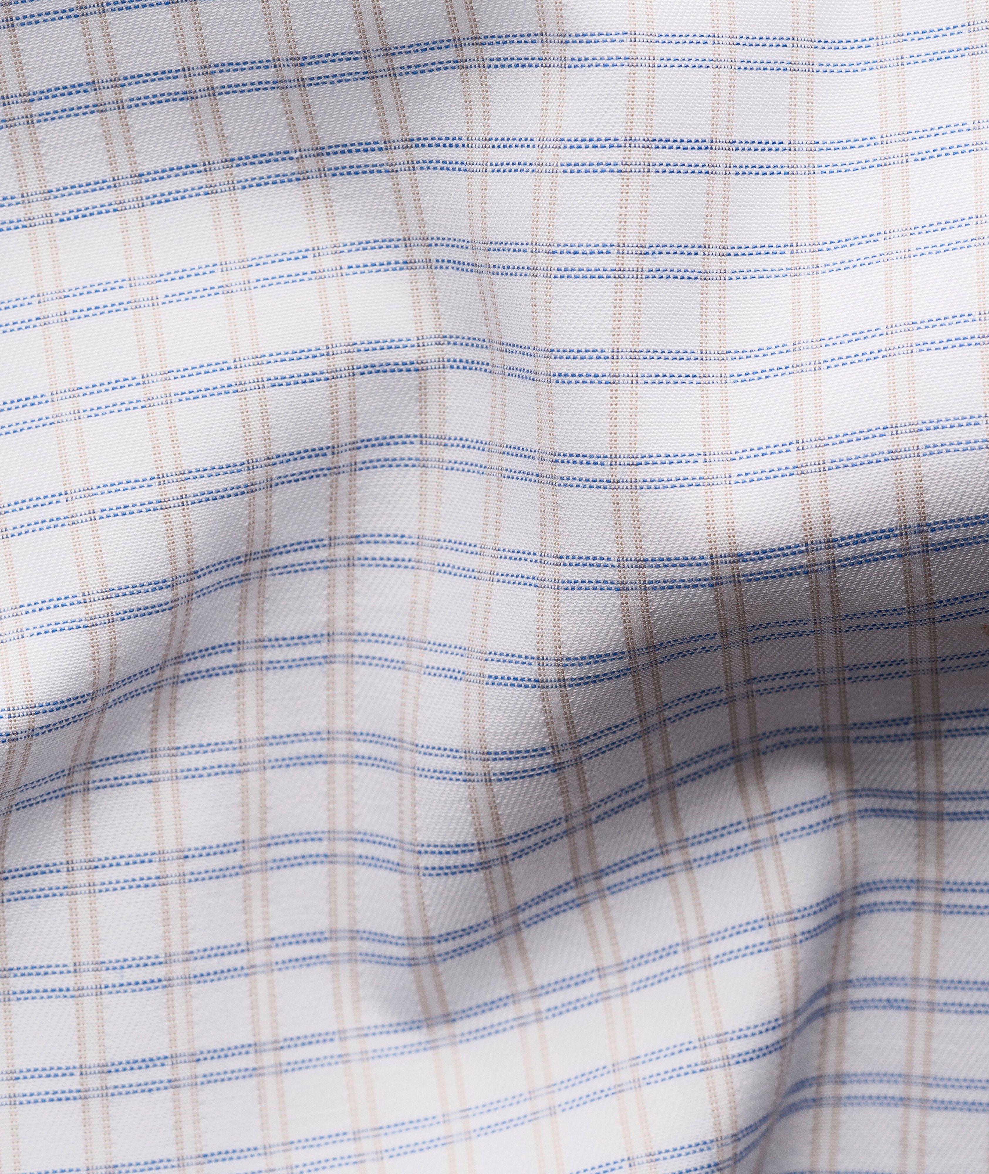 Chemise habillée à motif quadrillé de coupe amincie image 6