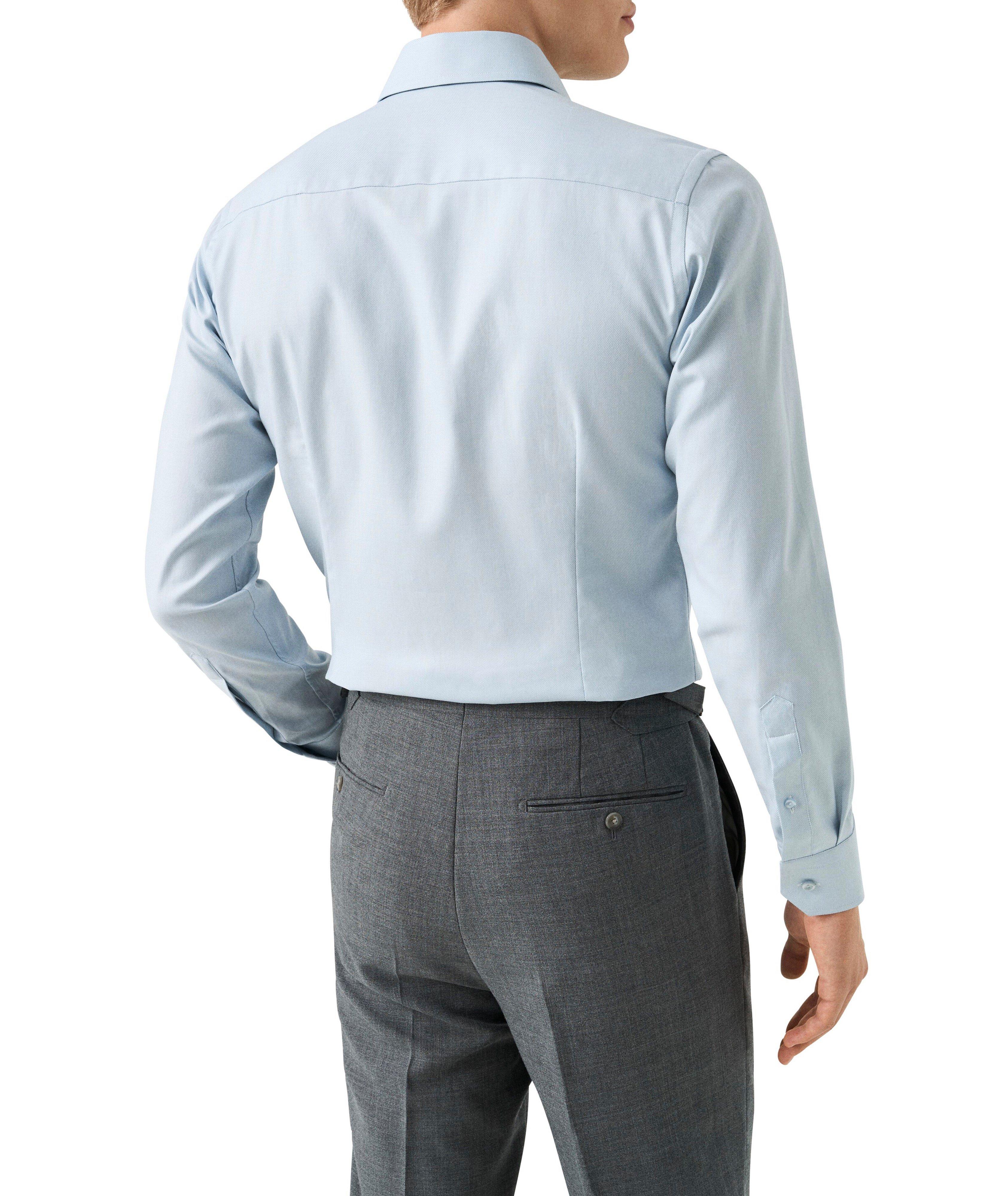 Chemise habillée en twill de coupe contemporaine image 3