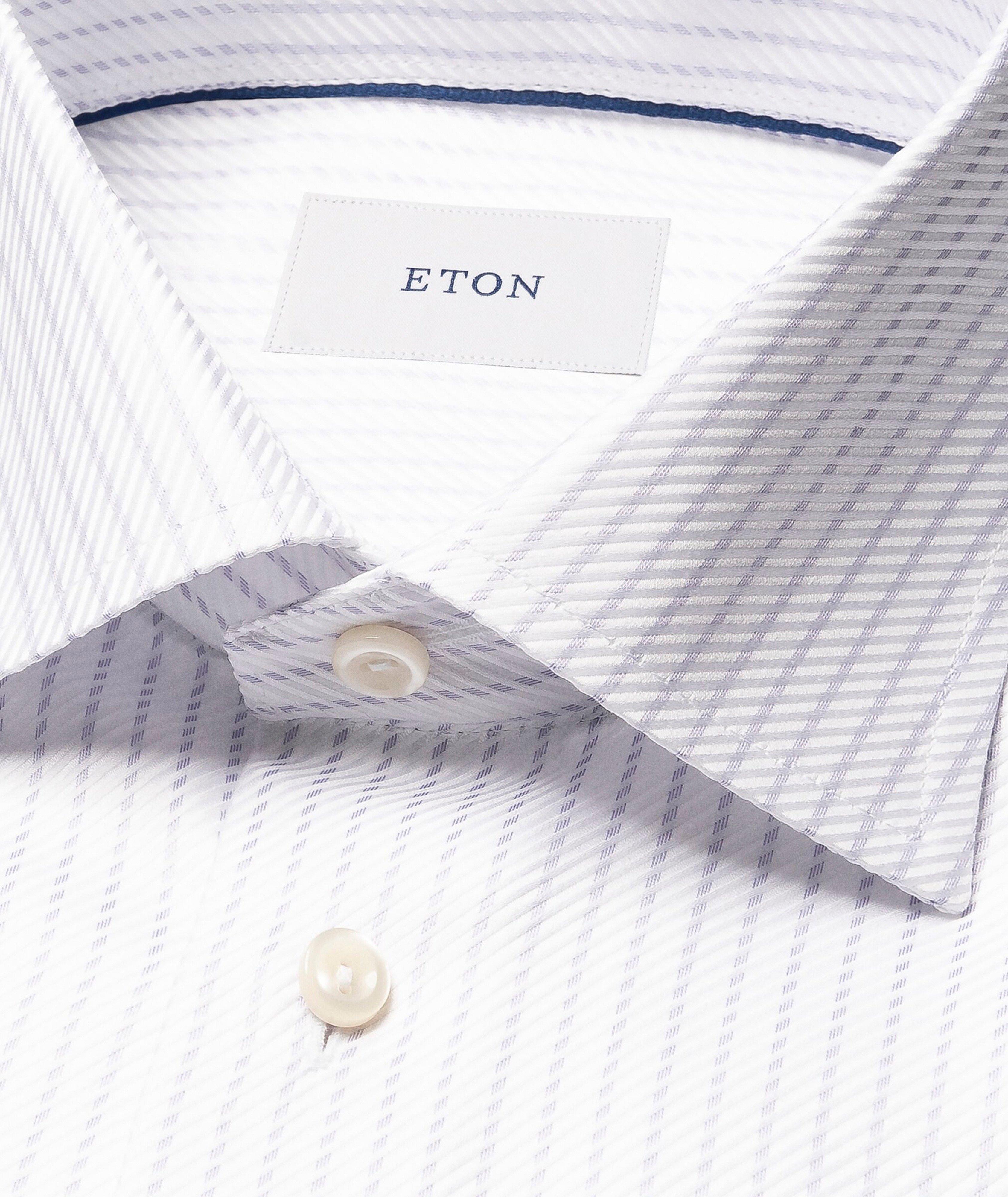 Contemporary-Fit Stripe King Twill Dress Shirt image 1