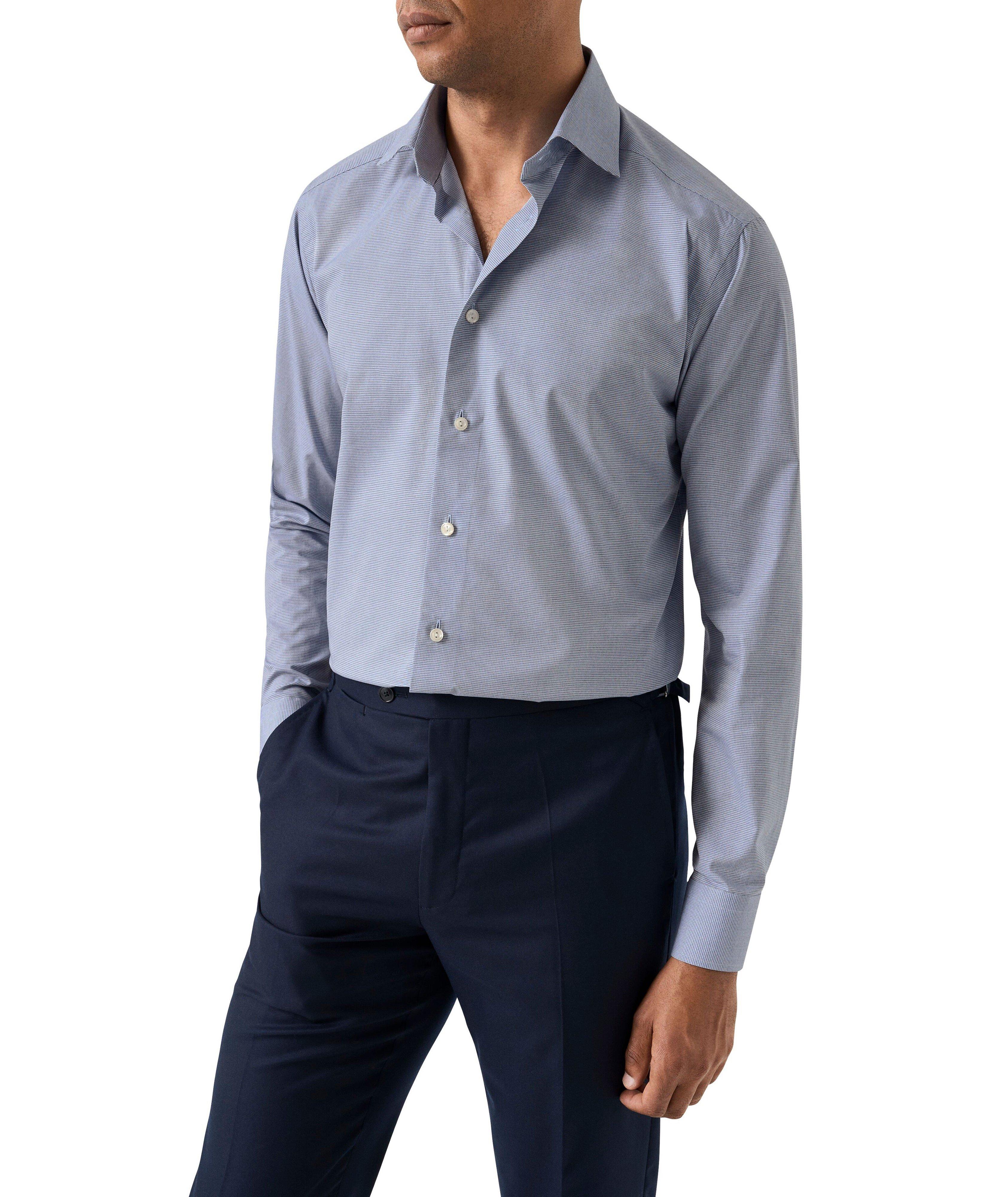 Chemise habillée à motif quadrillé de coupe amincie image 2