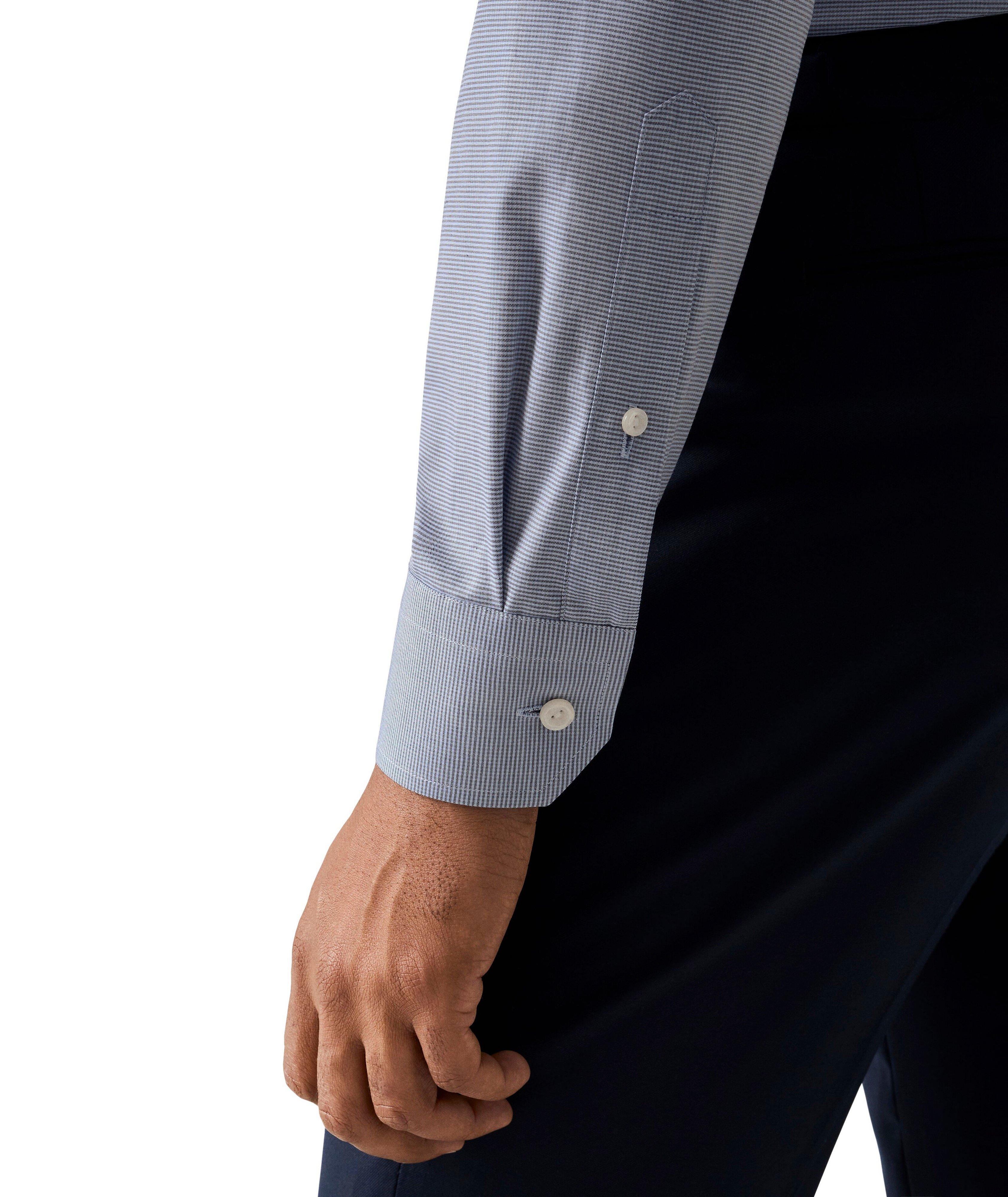 Chemise habillée à motif quadrillé de coupe amincie image 5