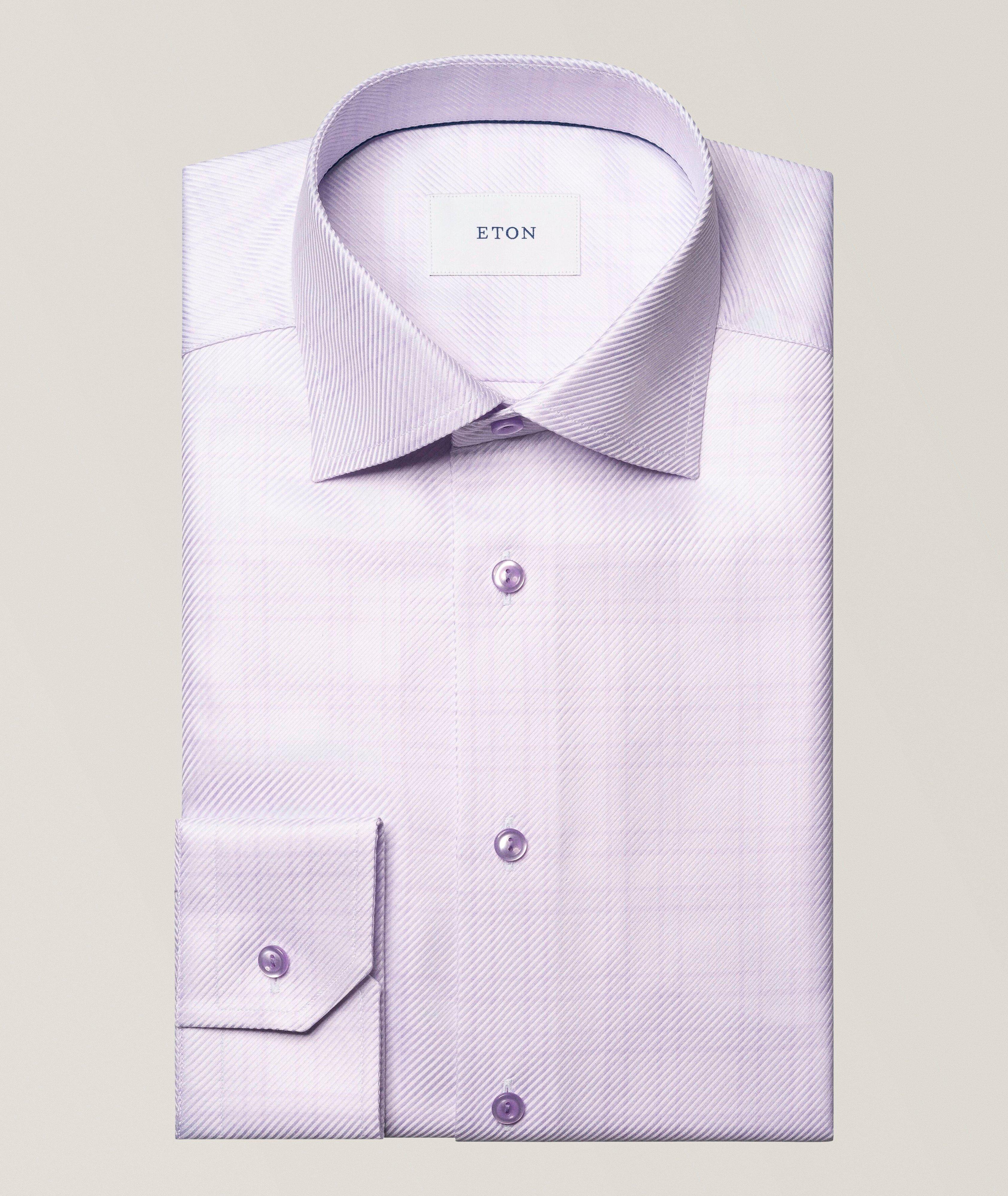 Contemporary-Fit Check King Twill Dress Shirt image 0