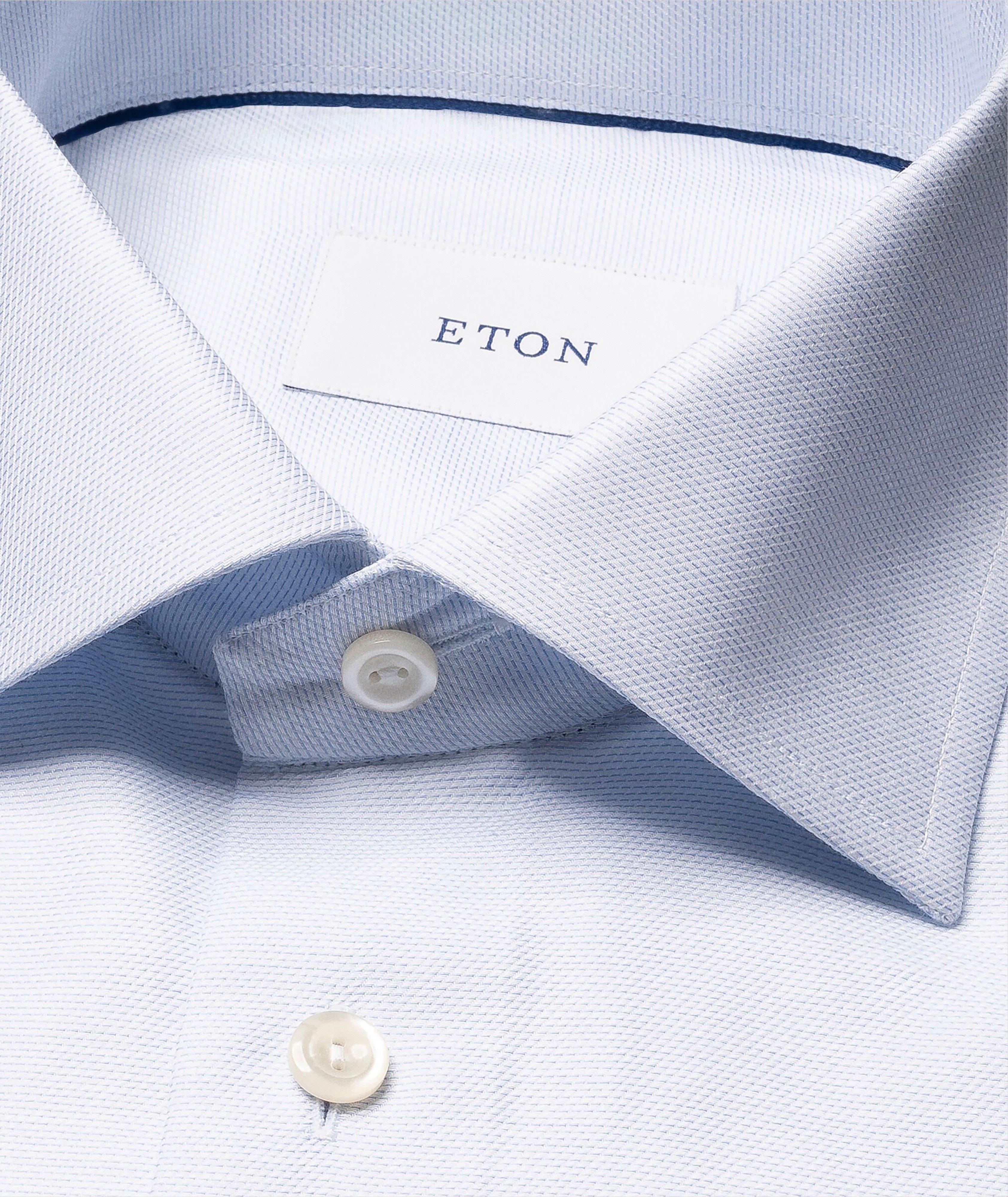 Chemise habillée en twill de coupe contemporaine image 1