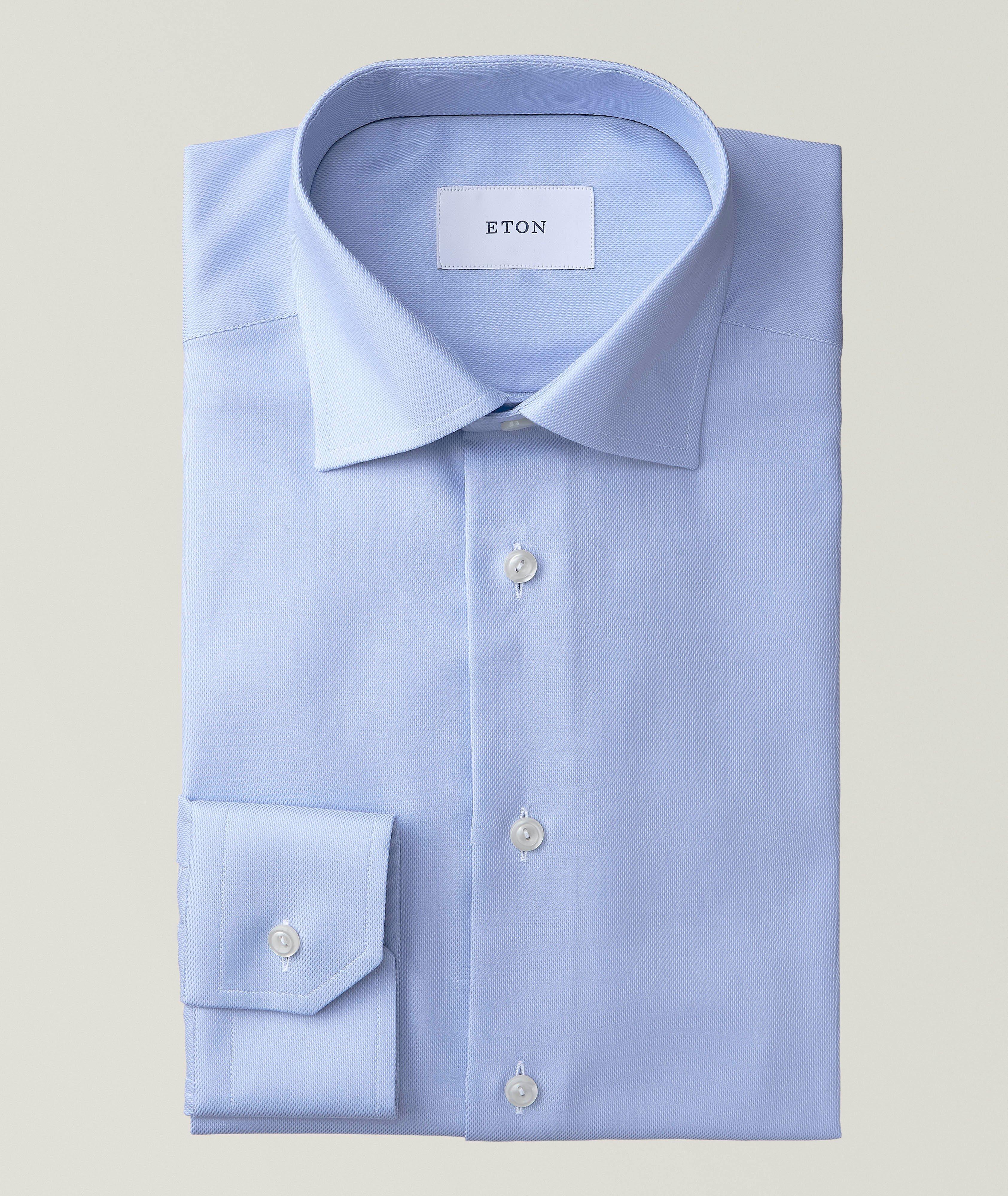 Chemise habillée en twill de coupe amincie image 0