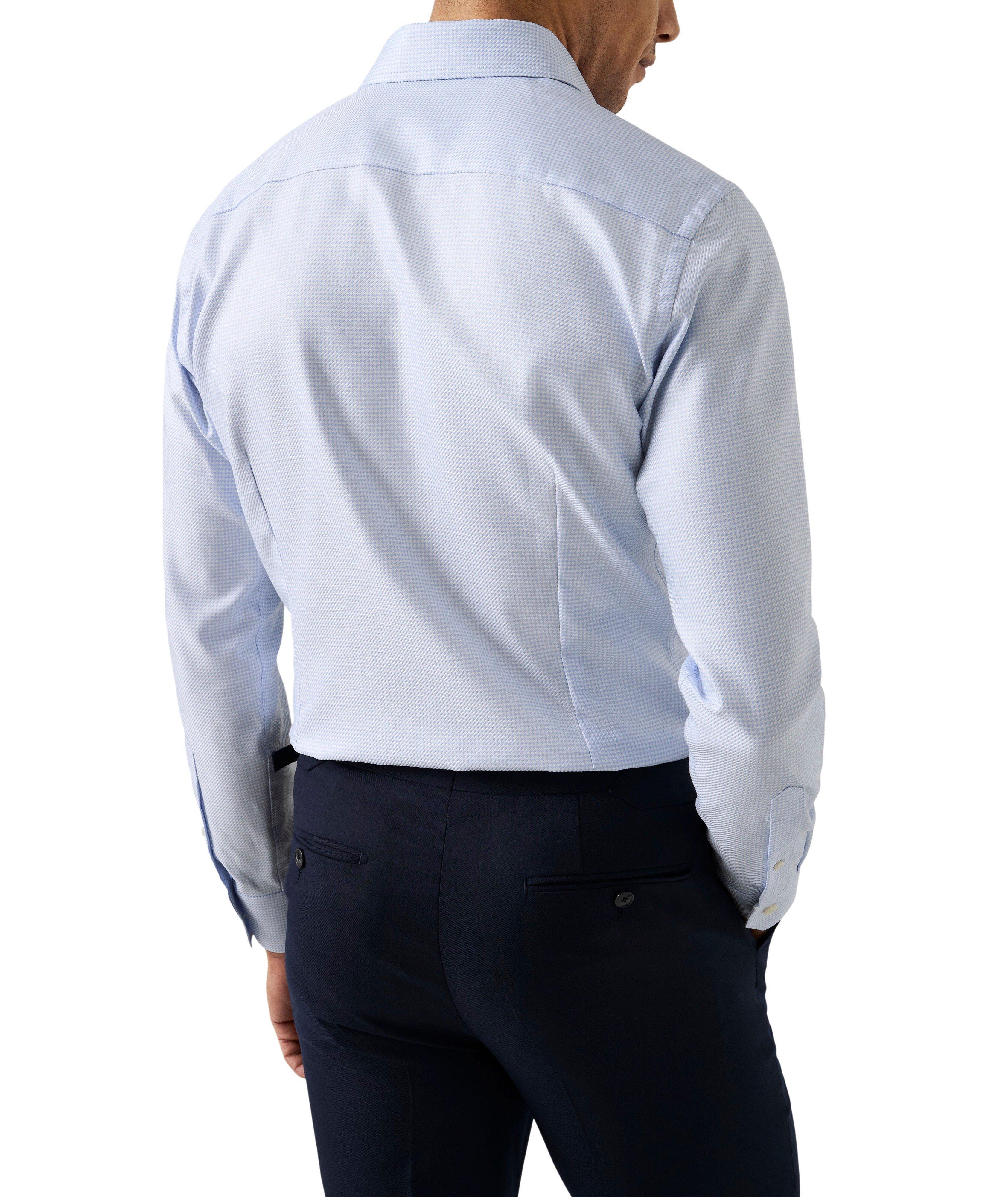 Chemise habillée coupe contemporaine en King Twill à motif pied-de-poule image 3