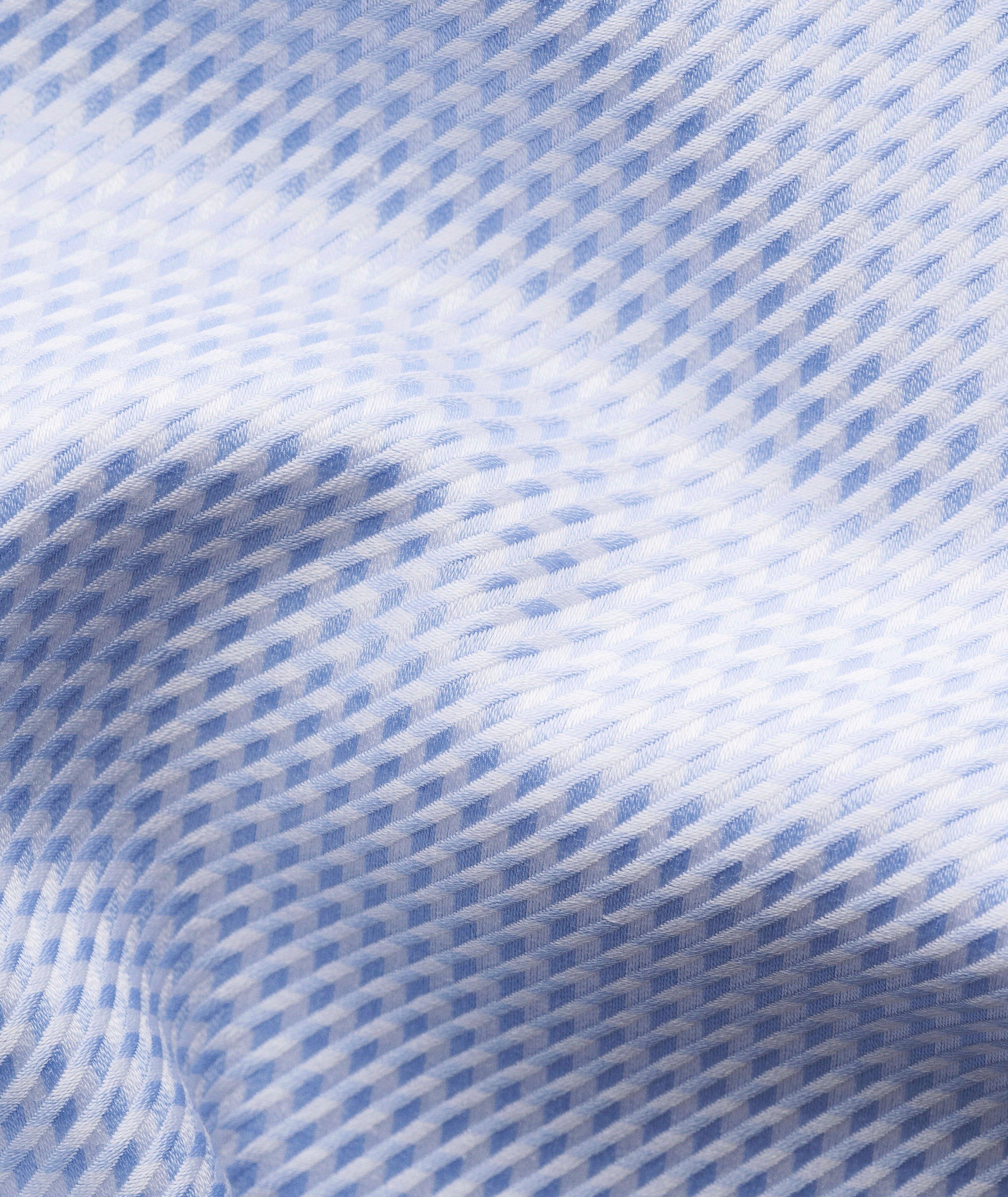 Chemise habillée coupe contemporaine en King Twill à motif pied-de-poule image 6