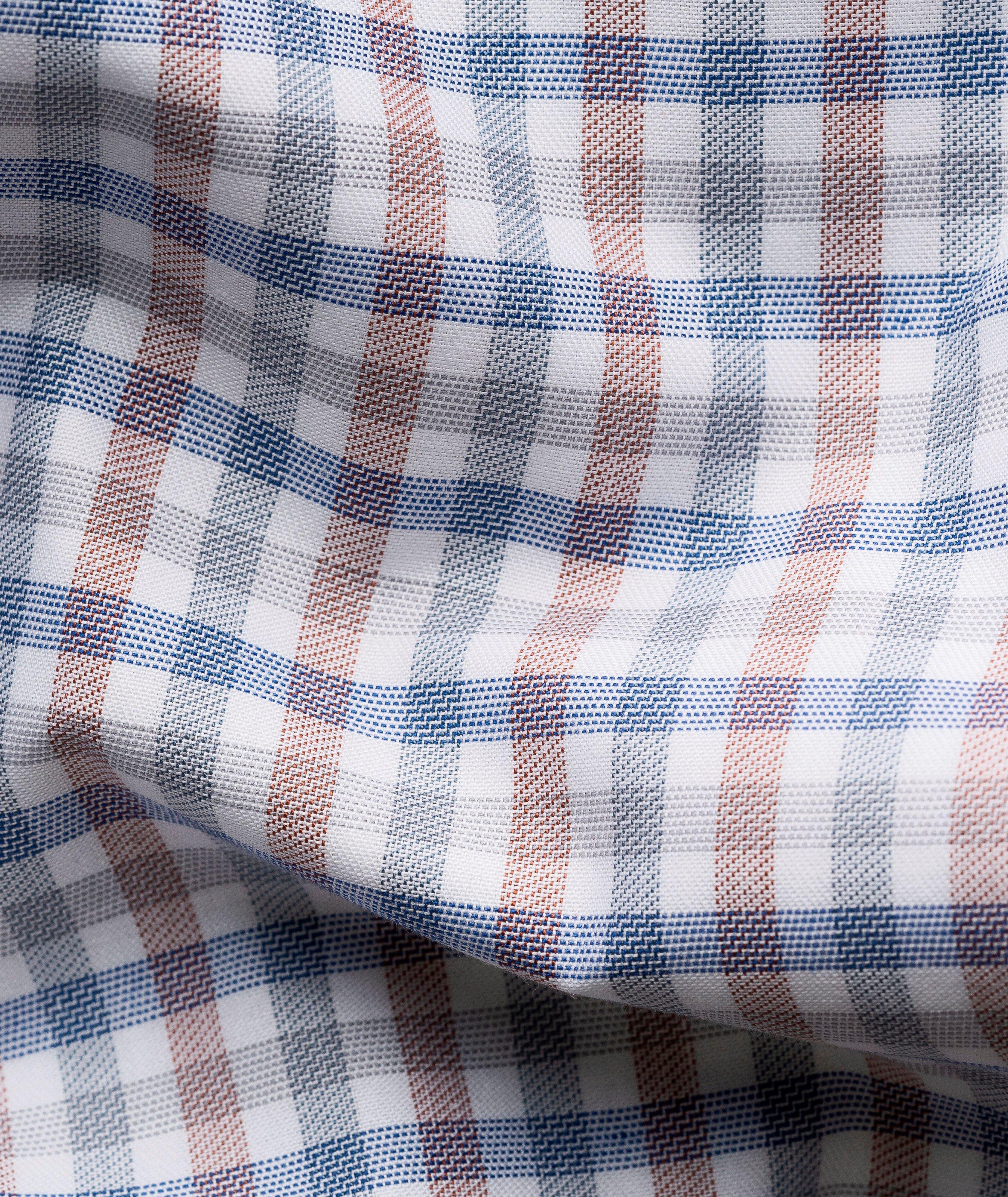 Chemise habillée en twill à carreaux, coupe contemporaine image 6