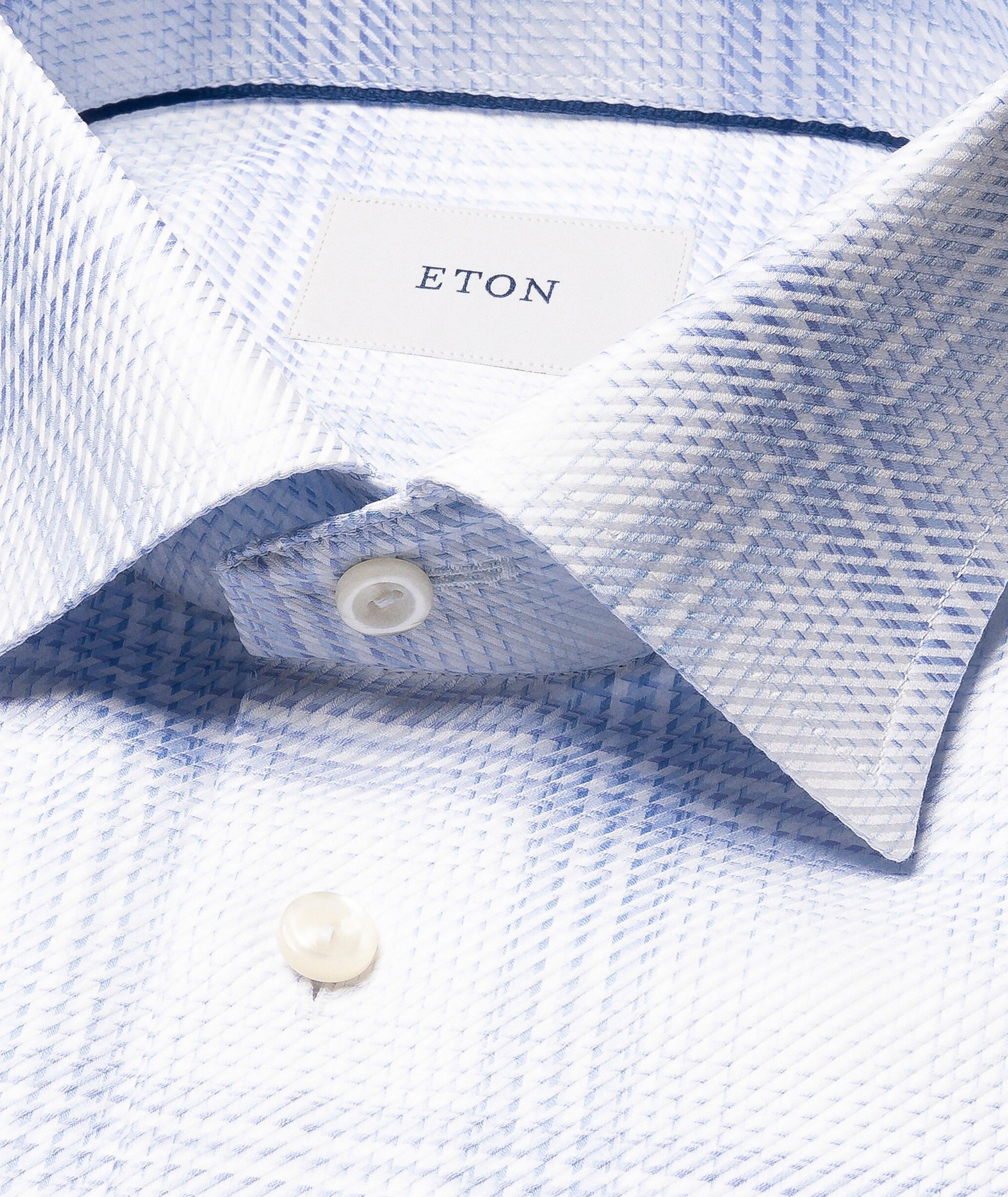 Chemise habillée Contemporary Fit à carreaux en King Twill image 1