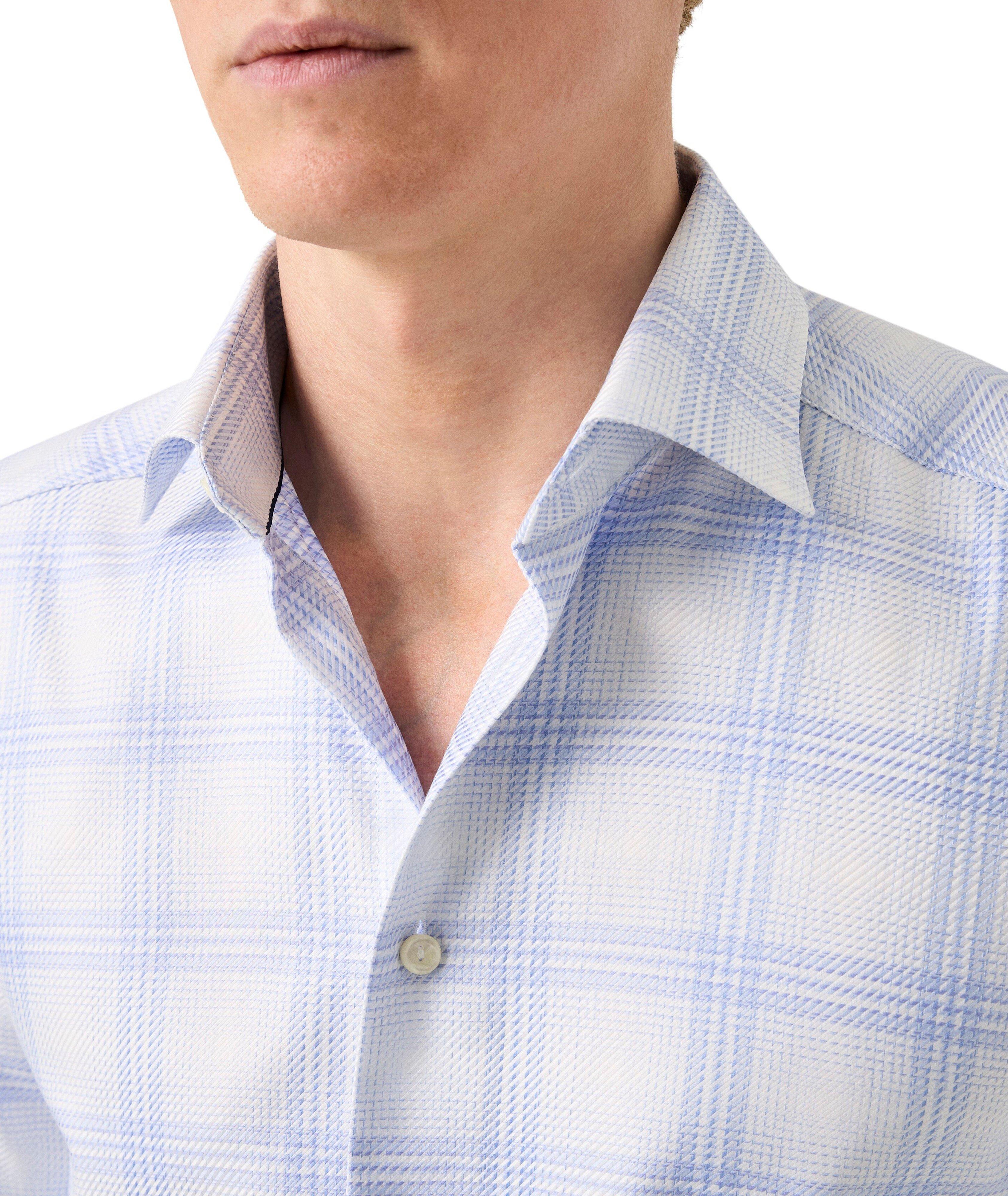 Chemise habillée Contemporary Fit à carreaux en King Twill image 4