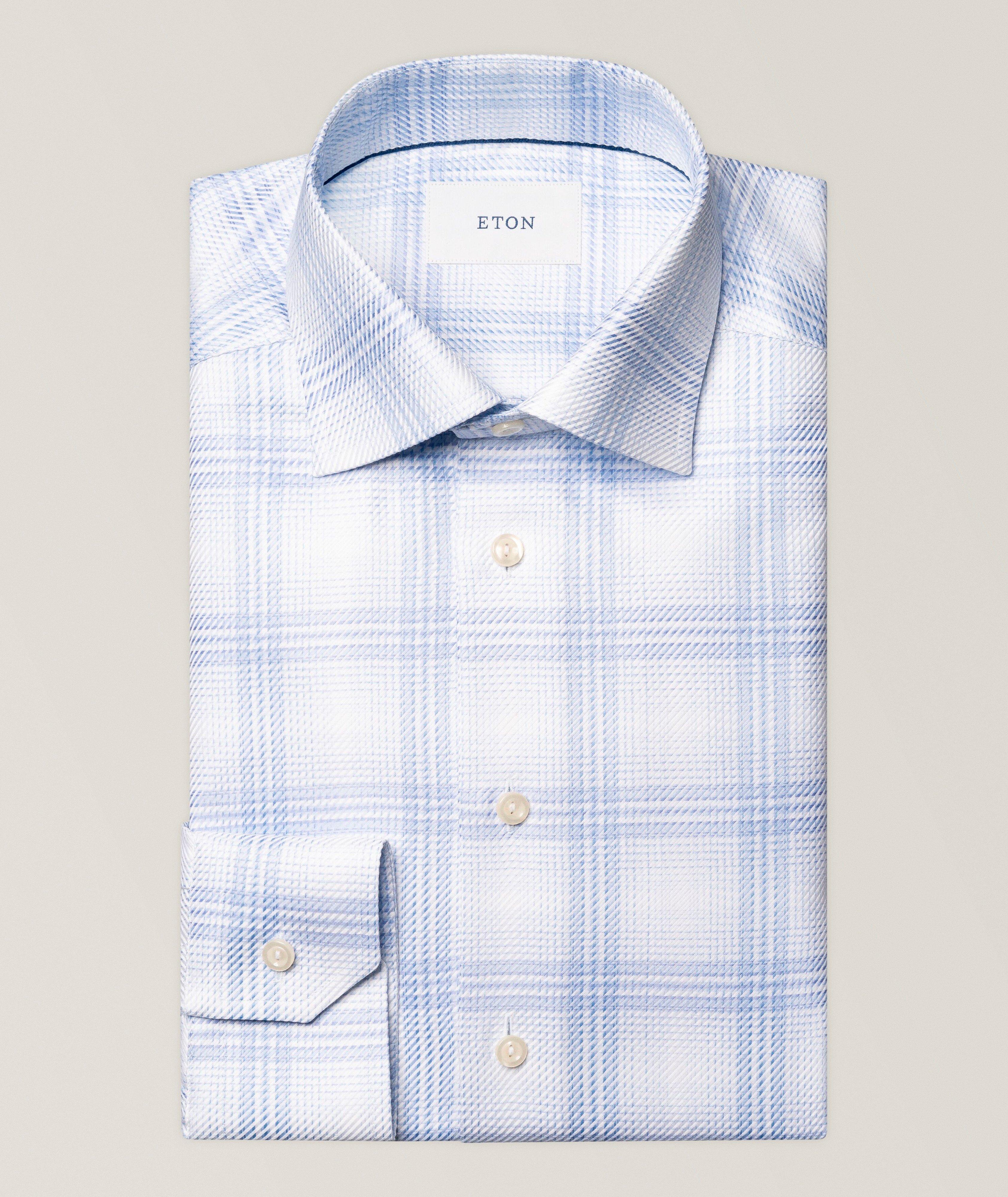 Chemise habillée Contemporary Fit à carreaux en King Twill image 0