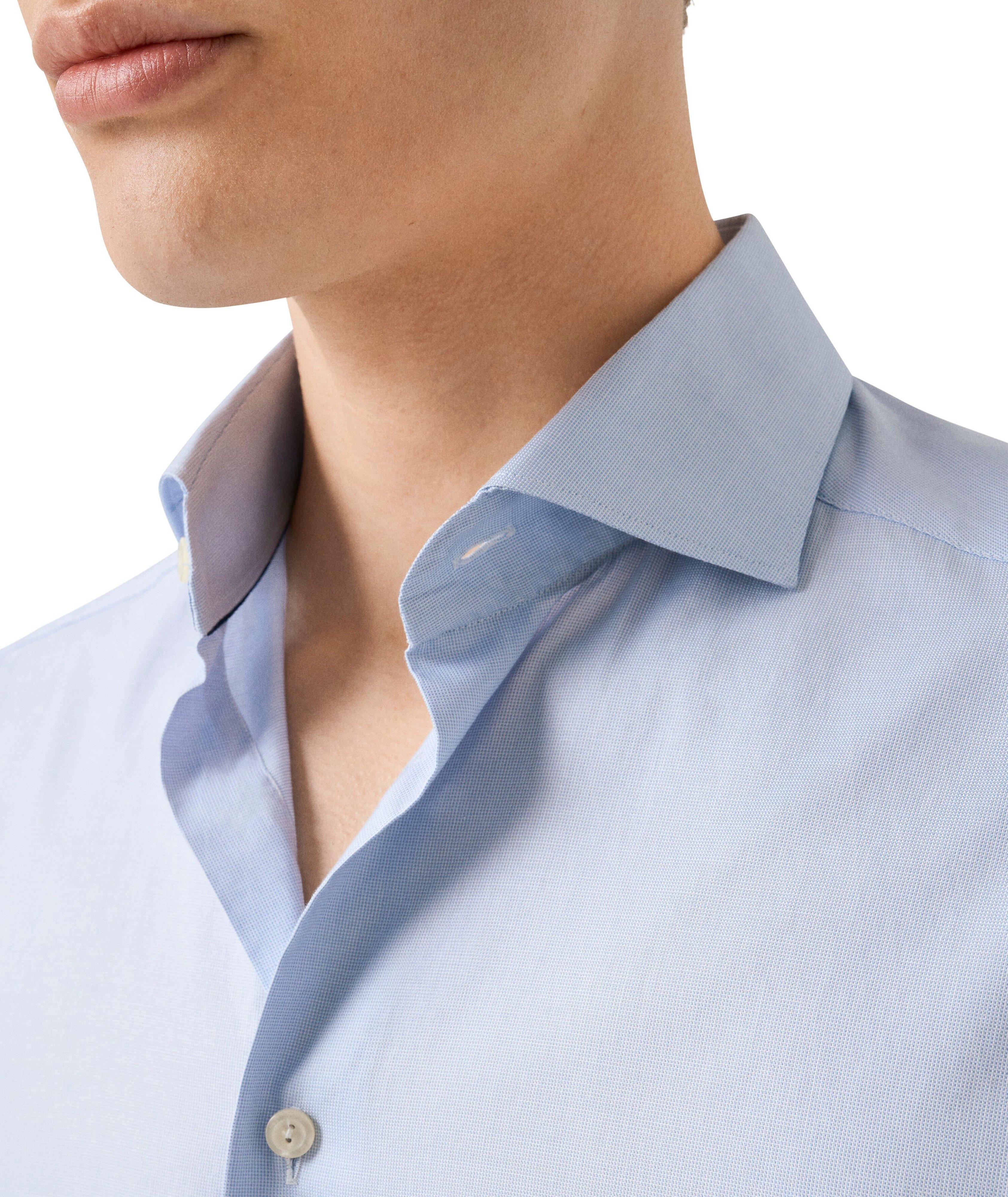 Slim-Fit Signature Oxford Dress Shirt image 4