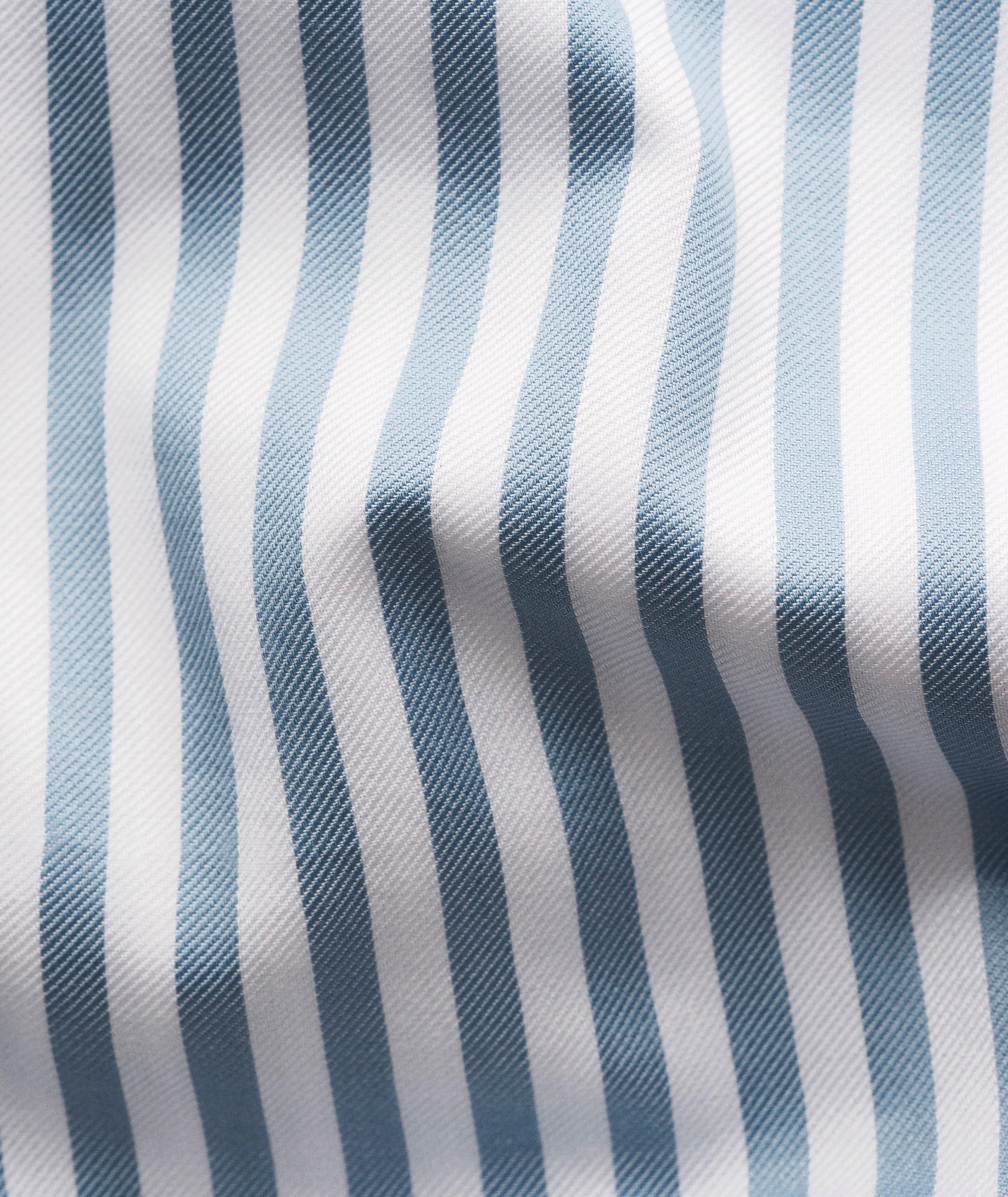 Contemporary-Fit Bengal Stripe Twill Dress Shirt image 6