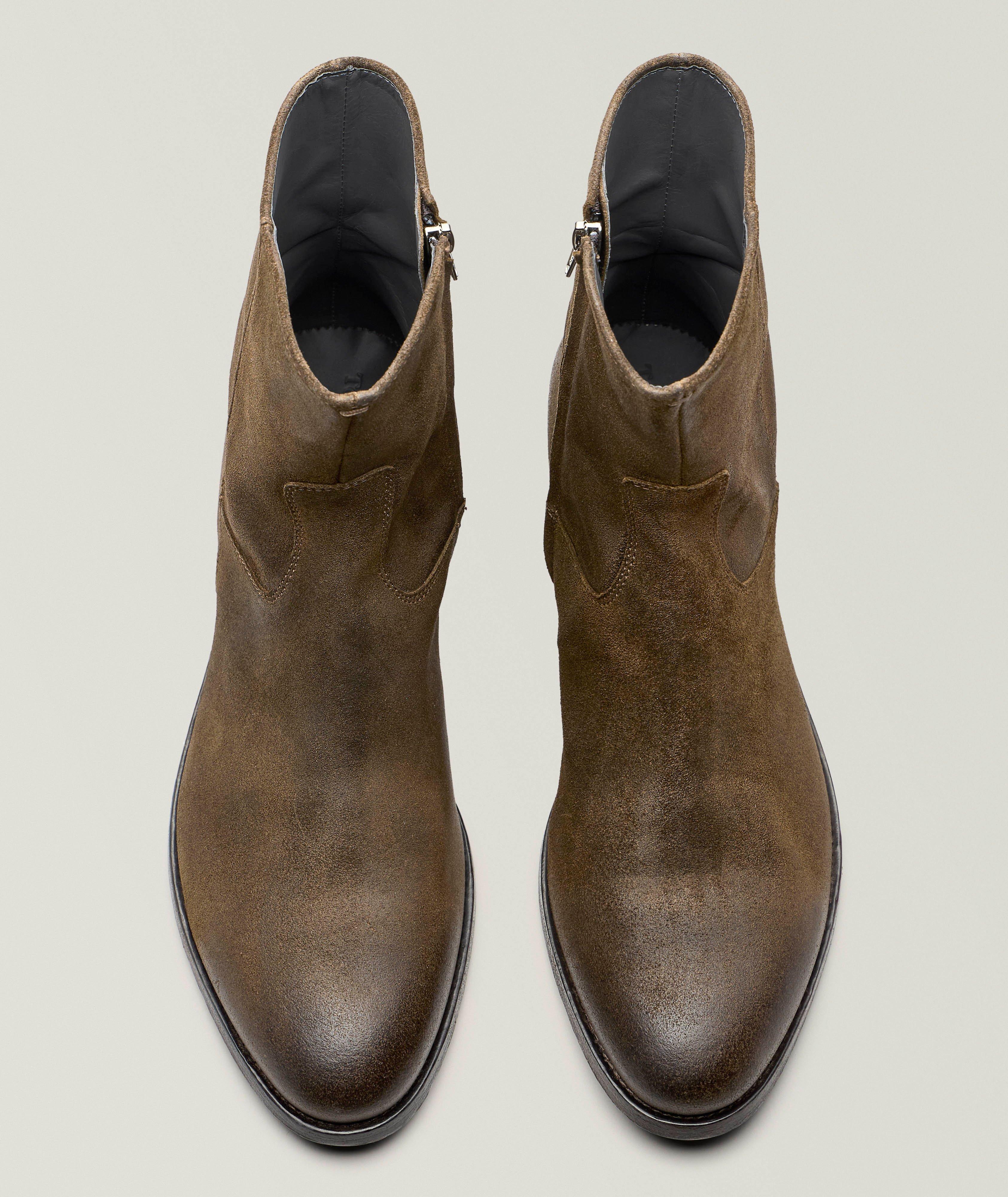 Belvedere Oiled Leather Boots image 1