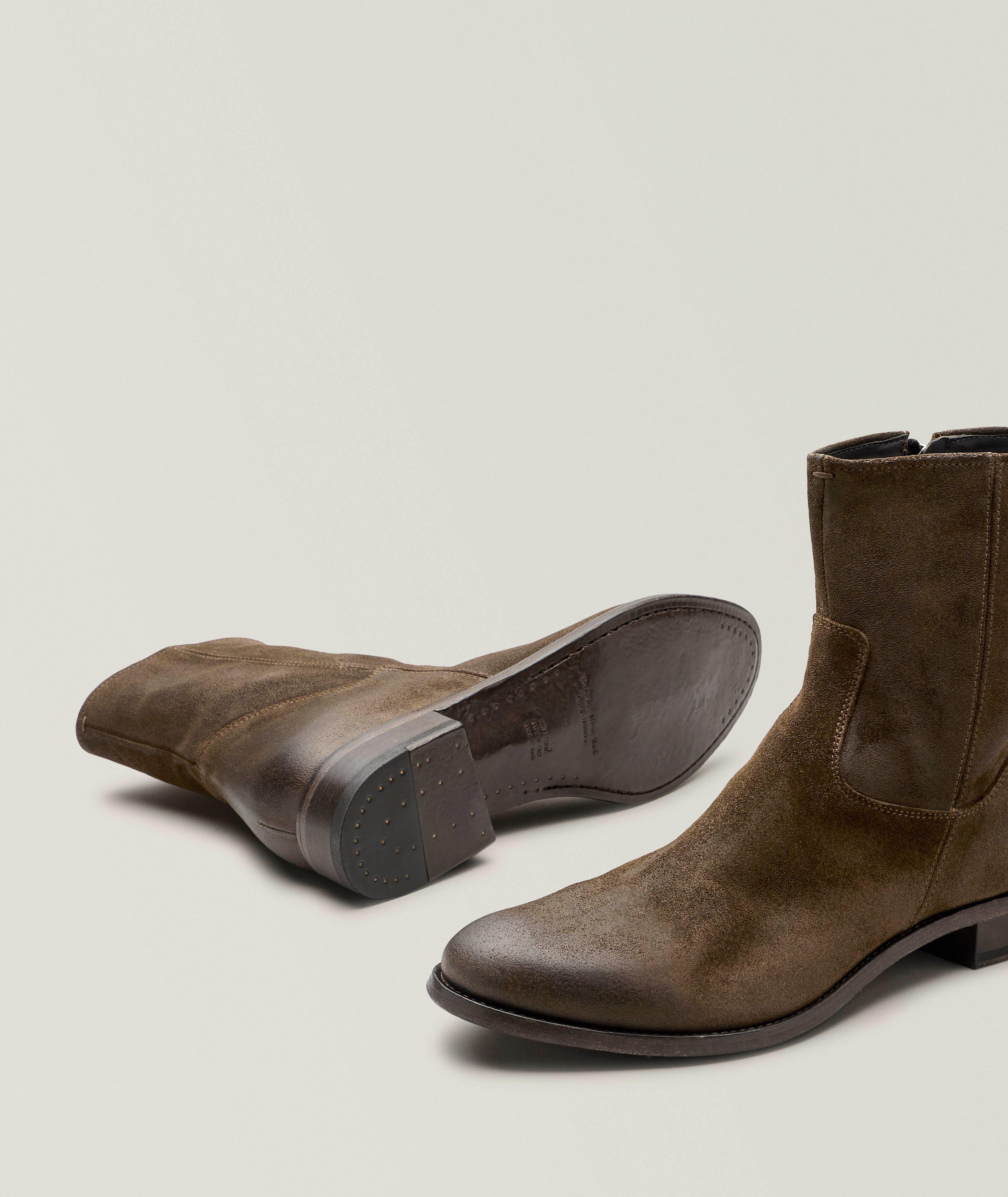 Belvedere Oiled Leather Boots image 3