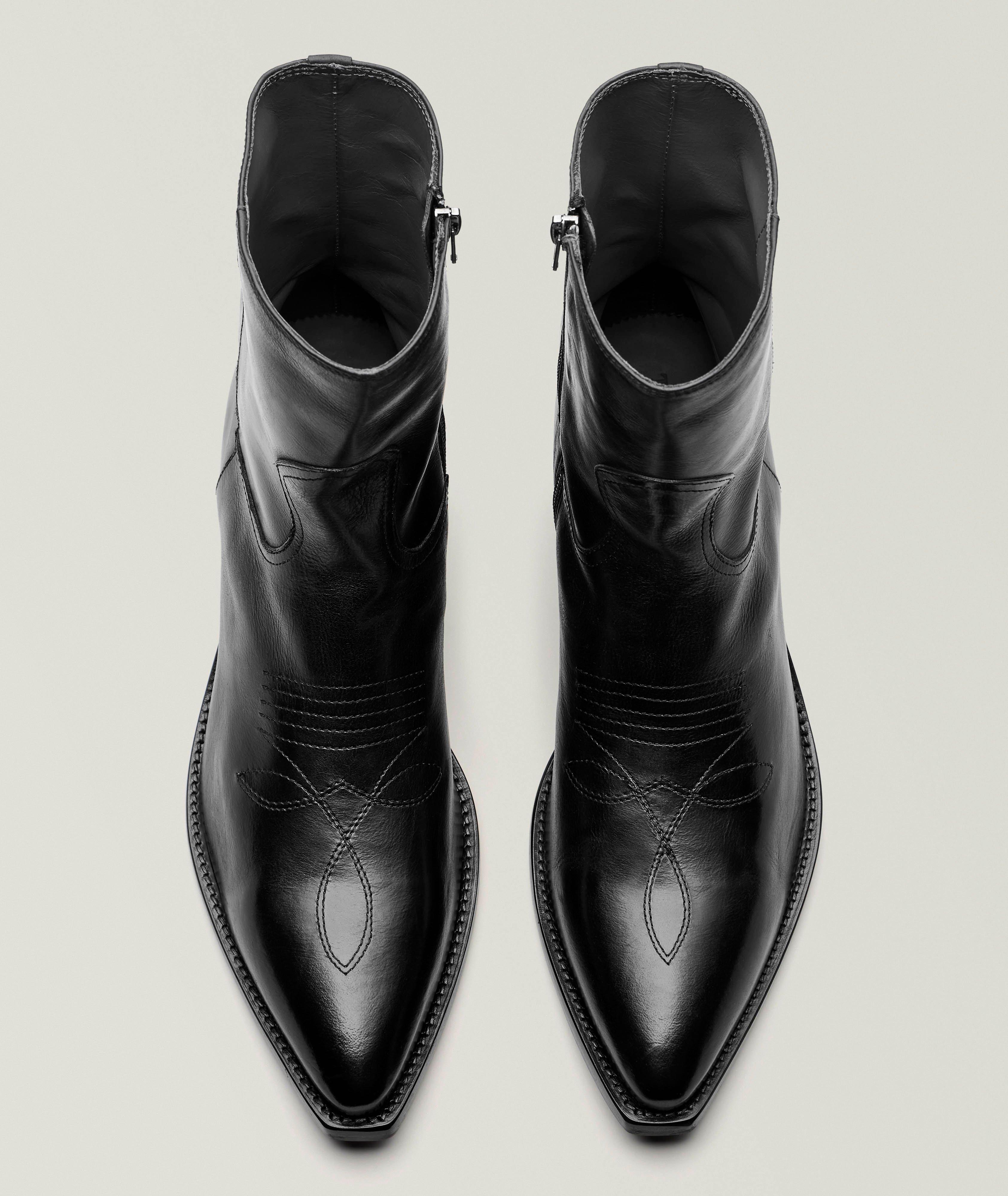 Deacon Leather Western Boots image 1