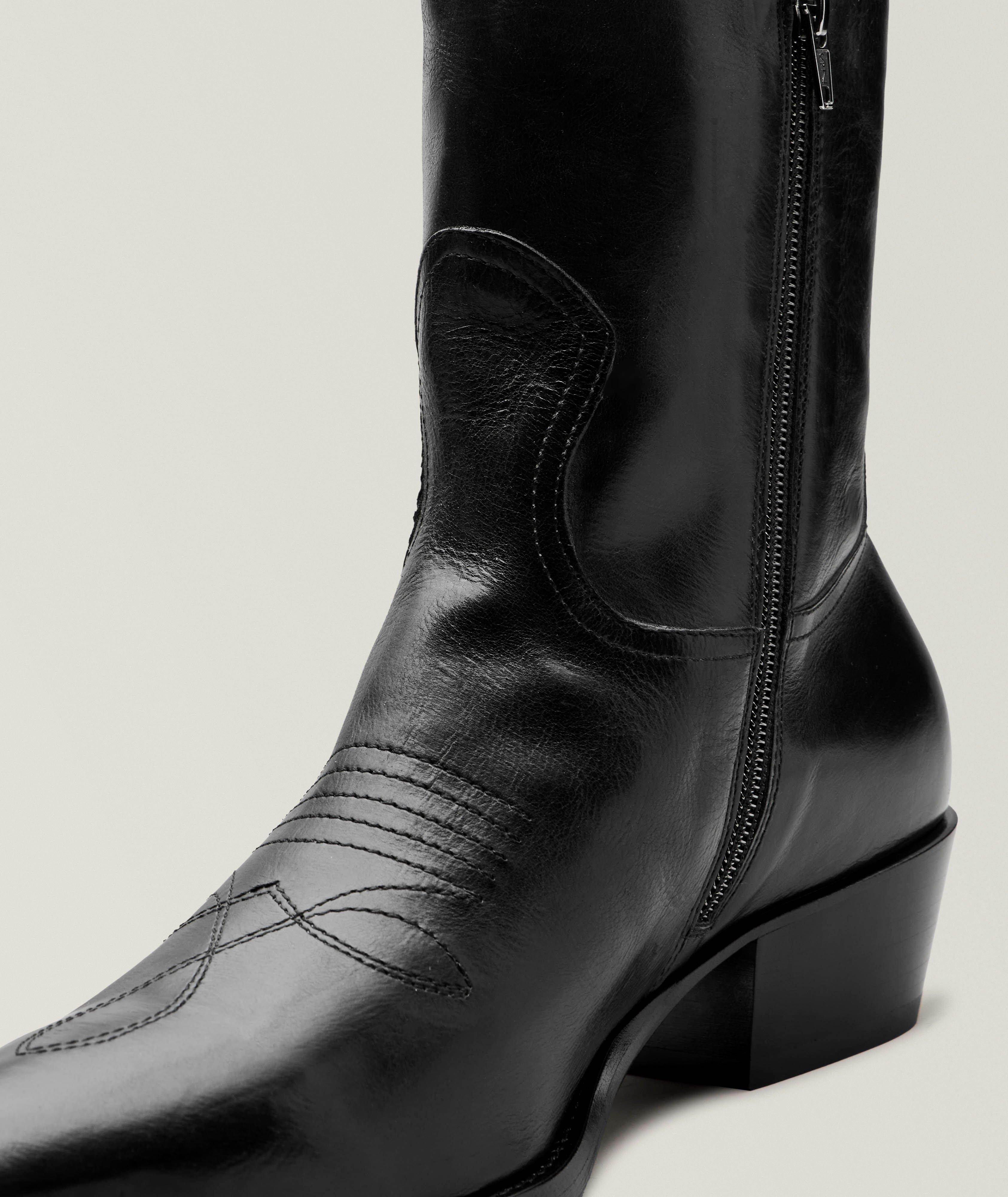Deacon Leather Western Boots image 2