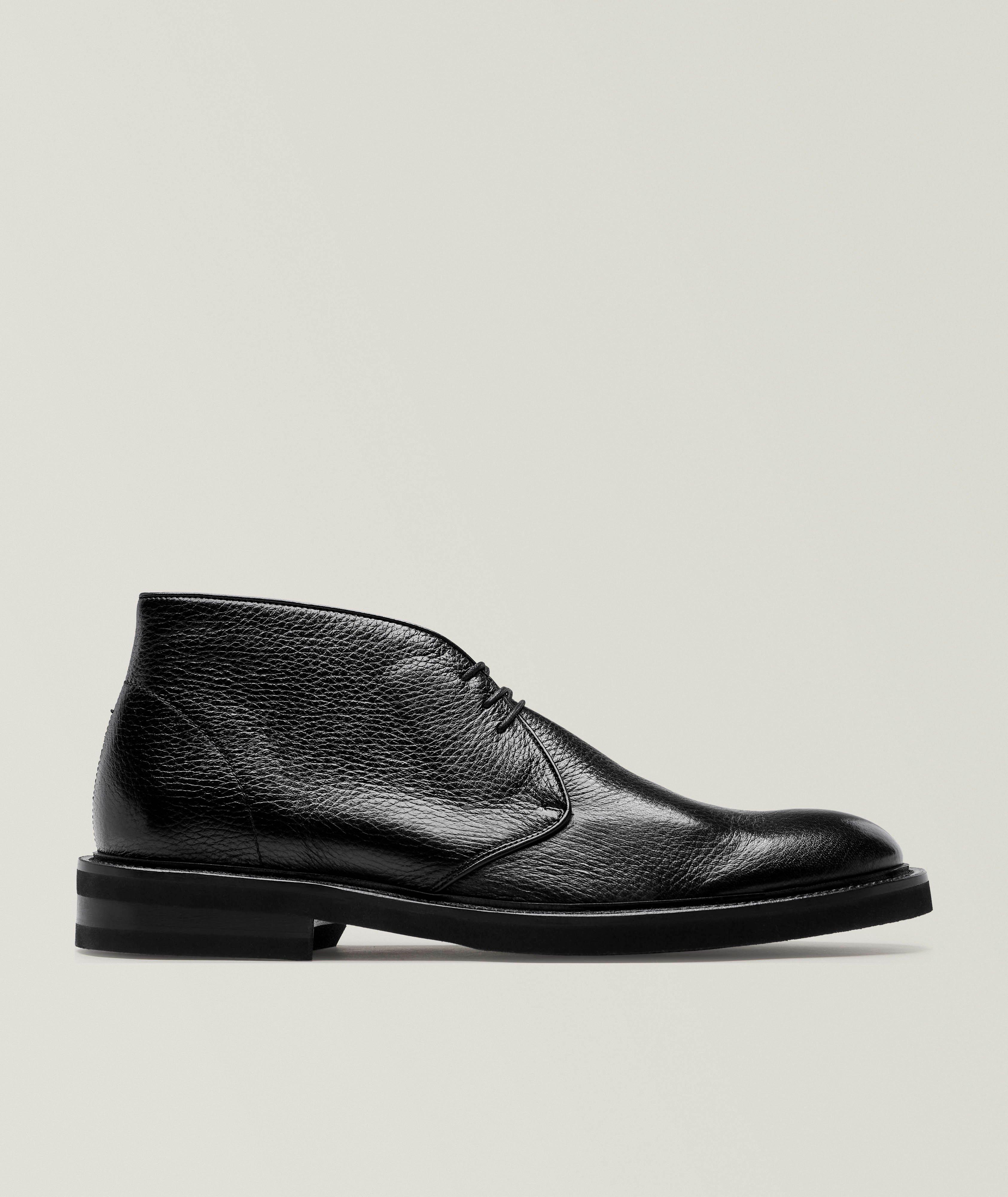 Vista Deerskin Leather Chukka Boots image 0