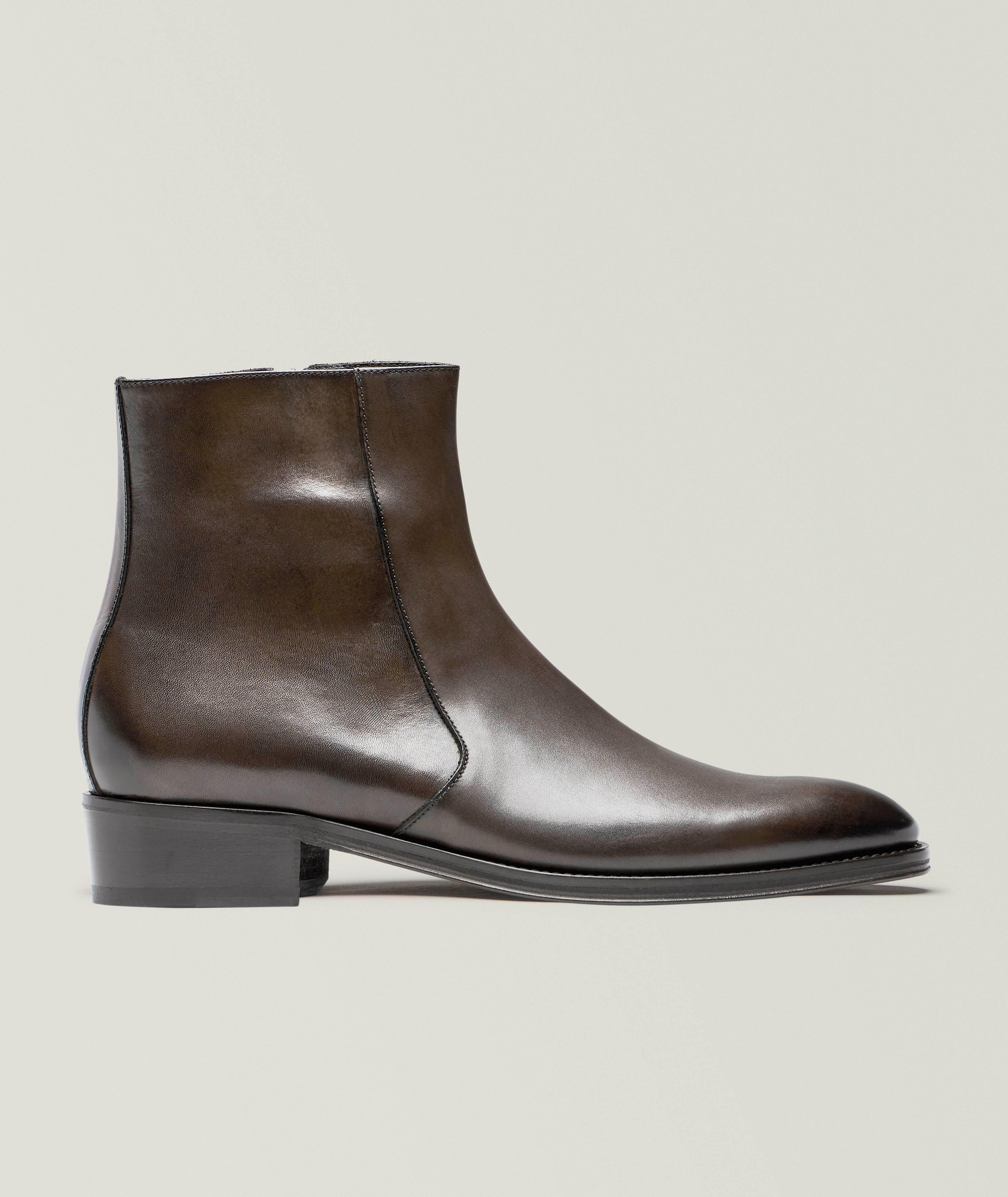 Gilmour Leather Ankle Boots image 0