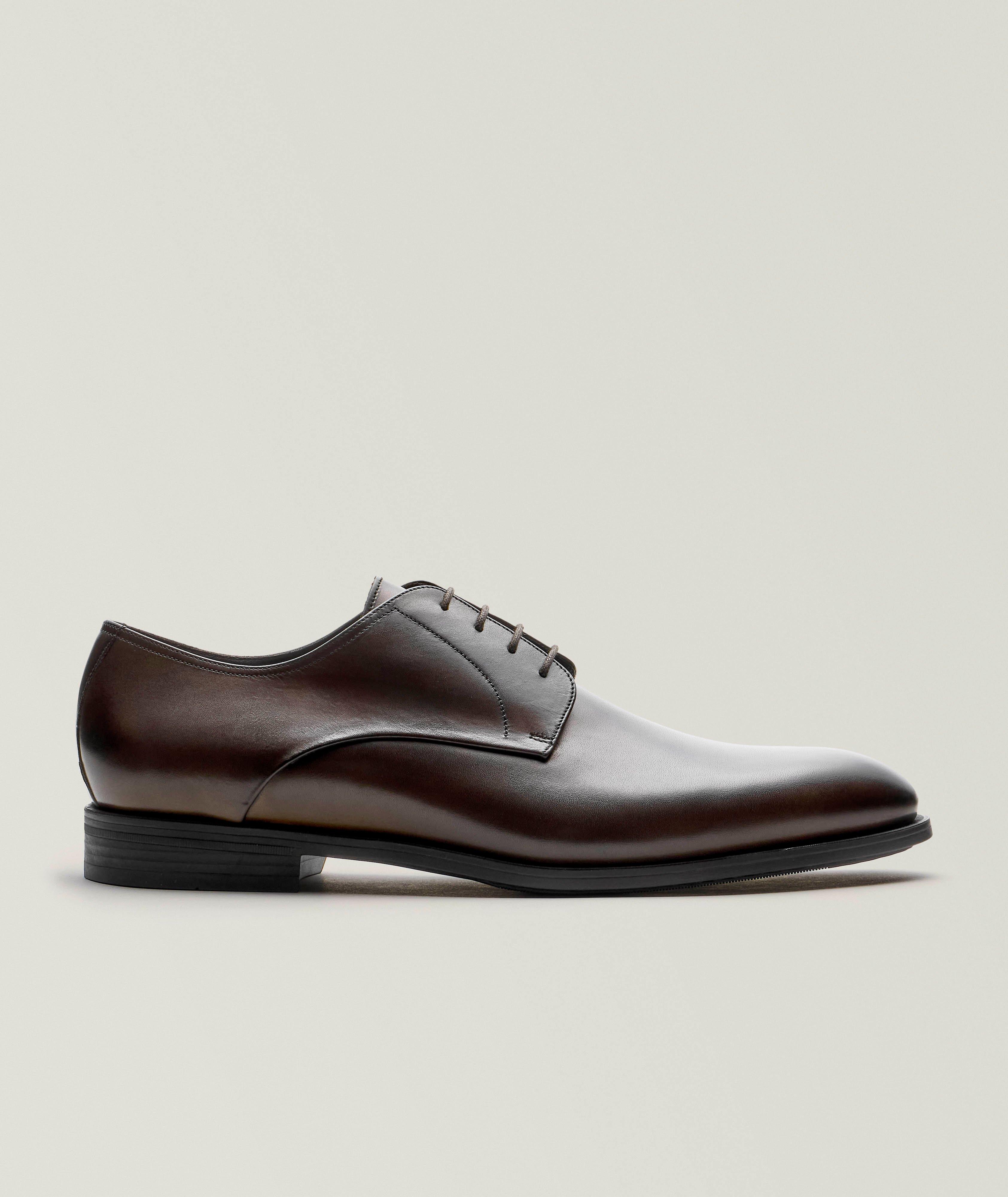 To Boot New York Parsons Burnished Leather Derby Shoes