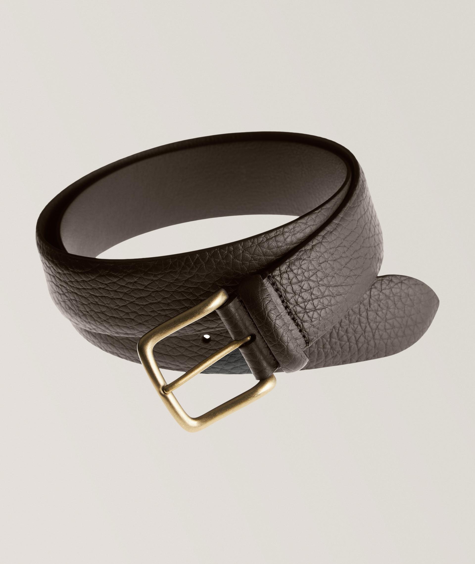Ceinture en cuir grenu image 0