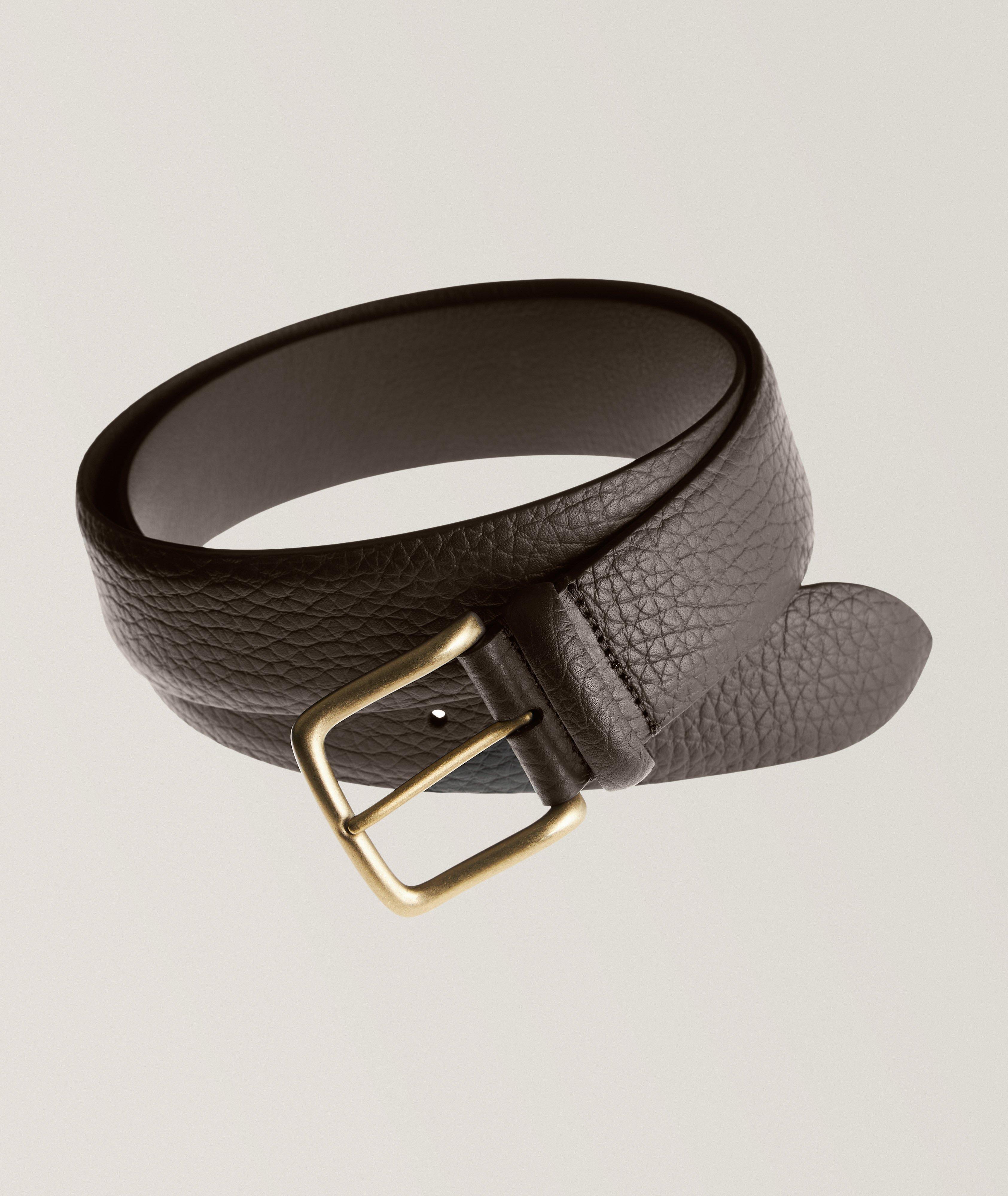 Ceinture en cuir grenu image 0