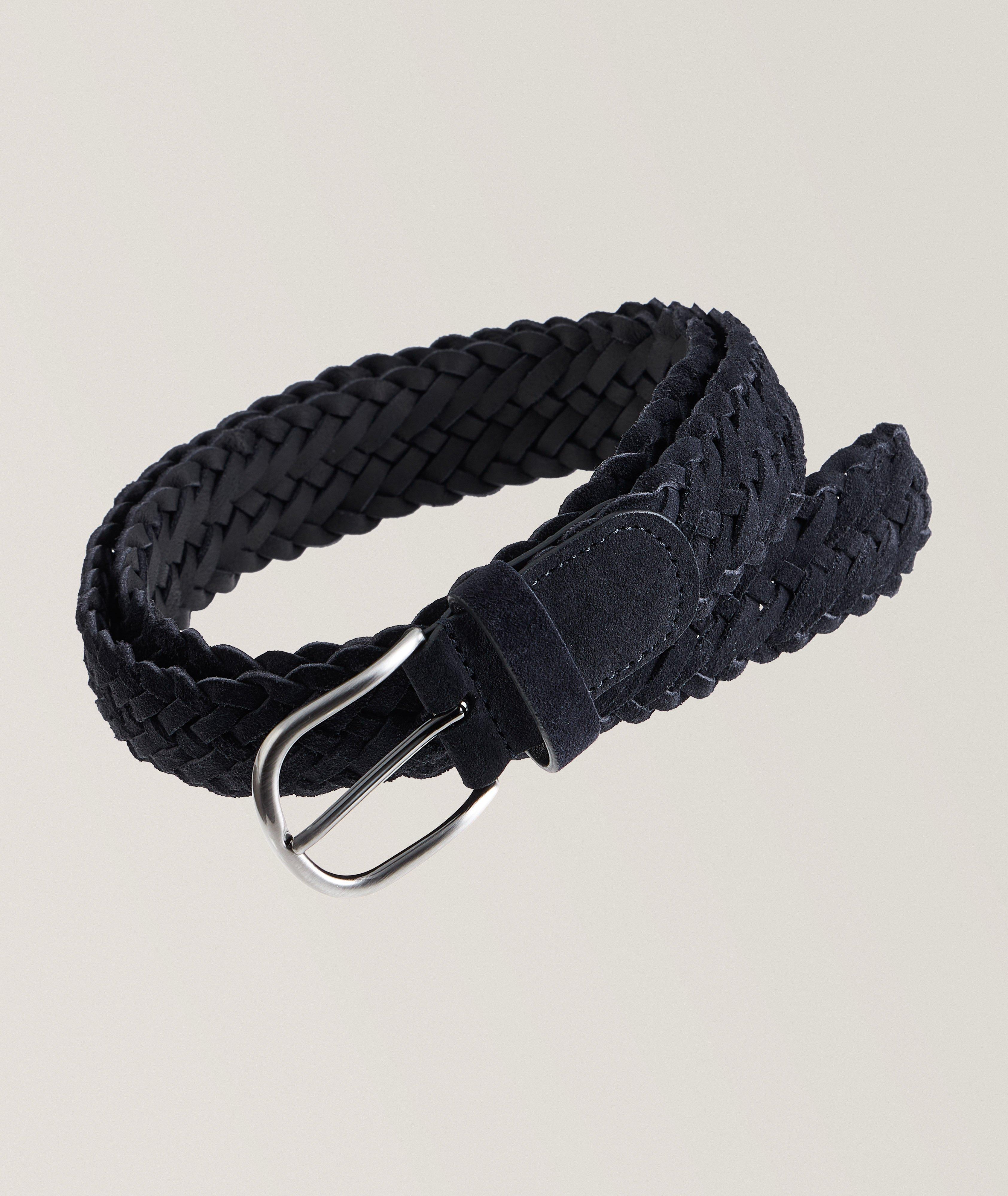 Woven Suede Belt  image 0