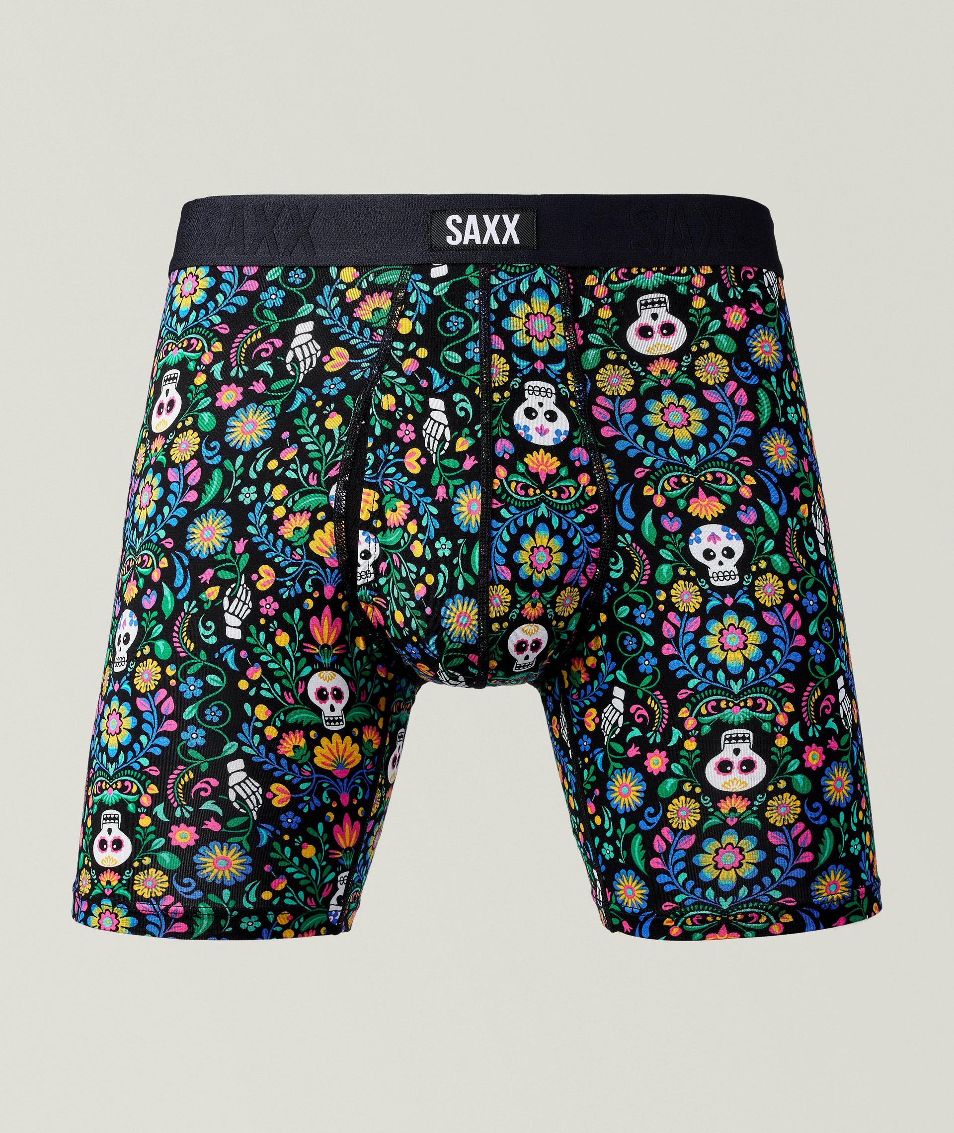 Boxeur Vibe Xtra à motif de crânes et de fleurs image 0