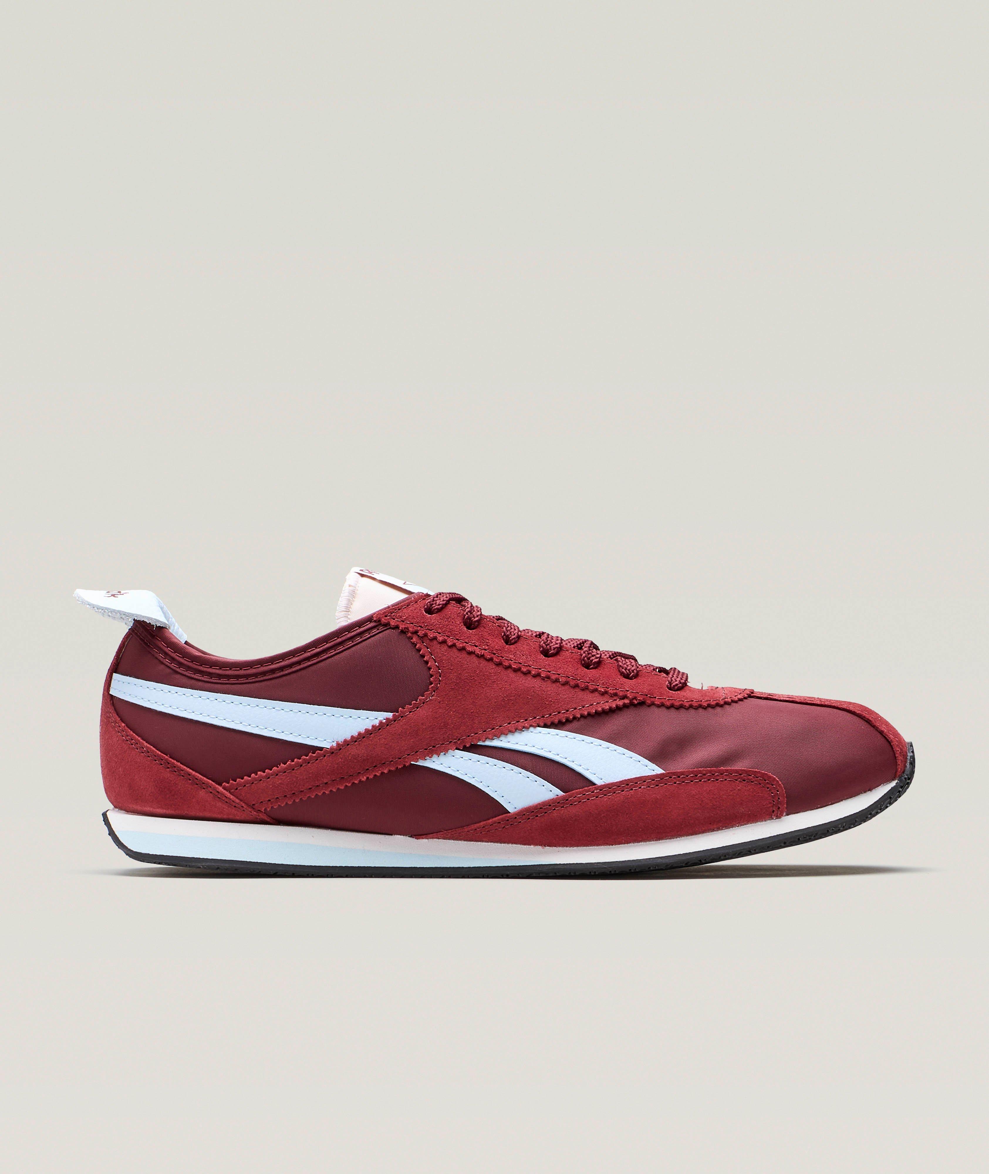 Reebok R400 Nylon & Suede Sneakers