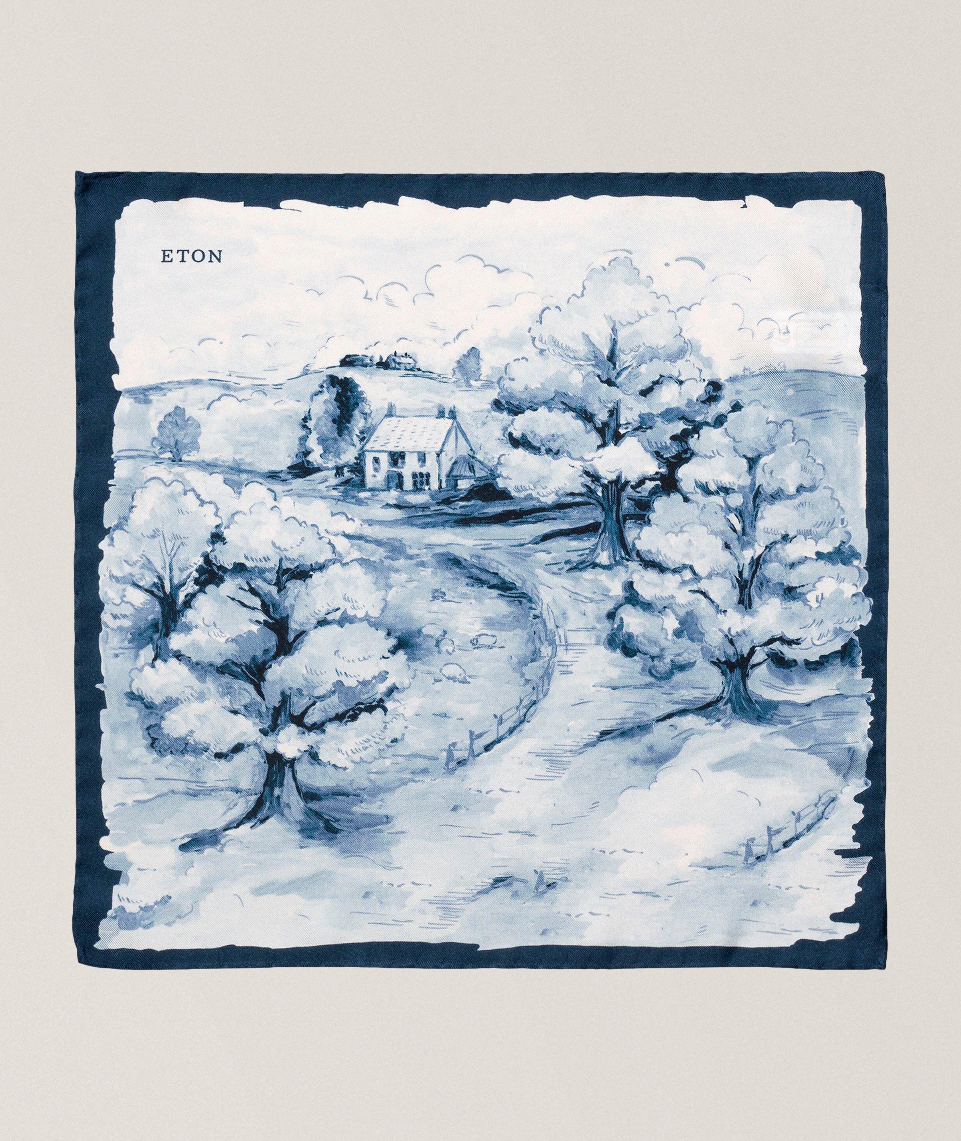 Motif Silk Pocket Square image 1