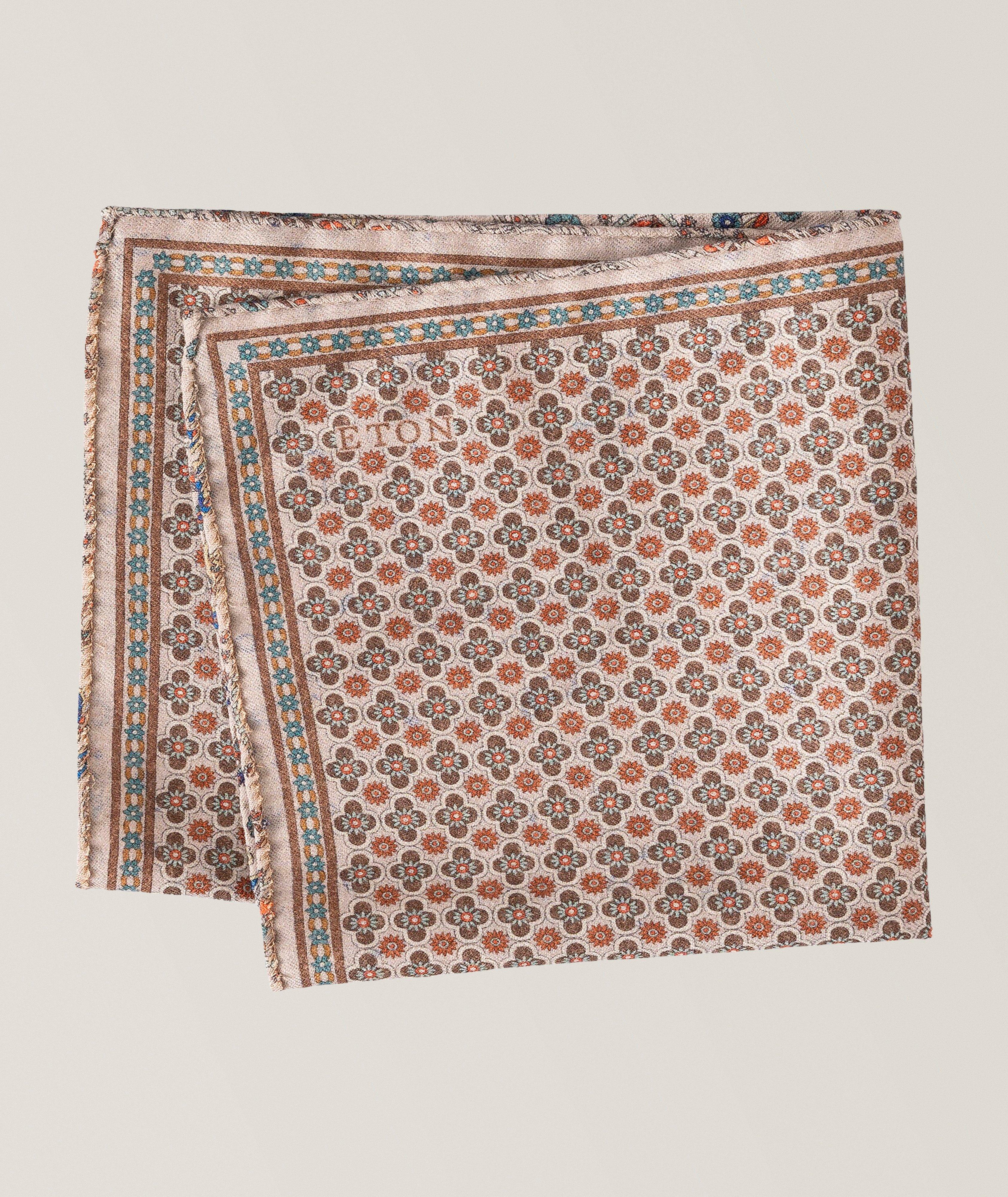 Double Face Wool Pocket Square image 0