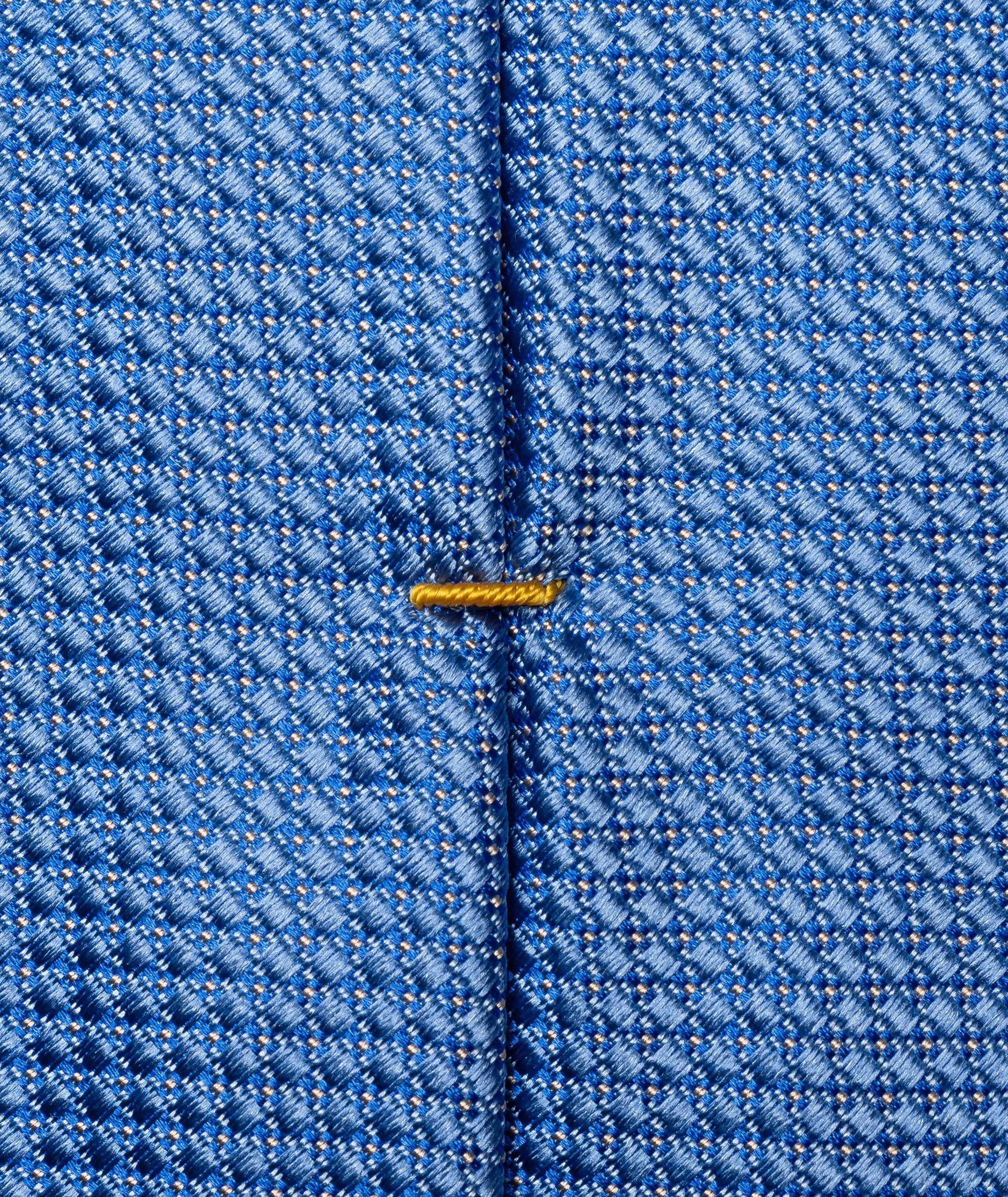 Pin-Dot Woven Silk Tie image 2