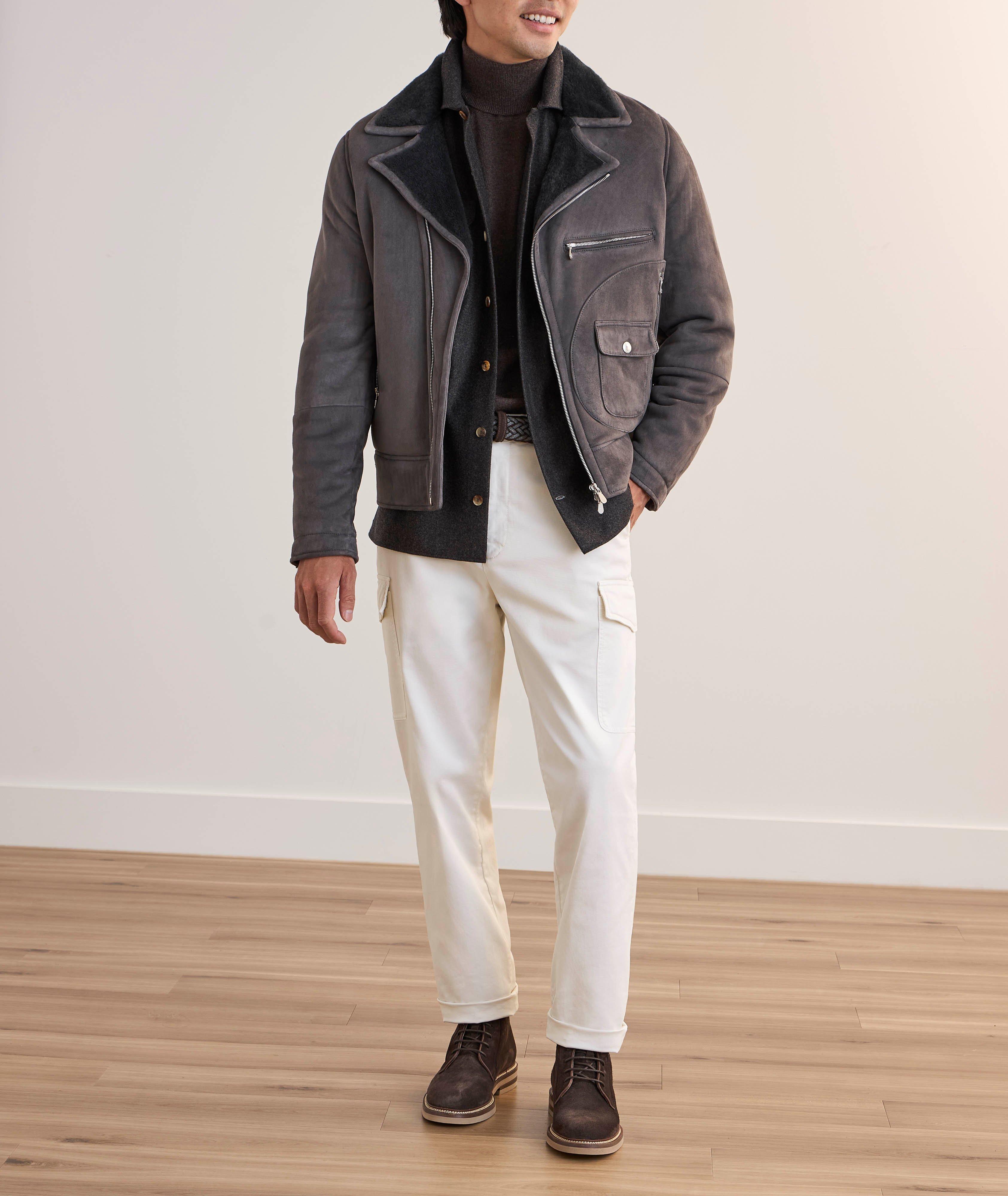Stretch-Cotton Cargo Pants image 5