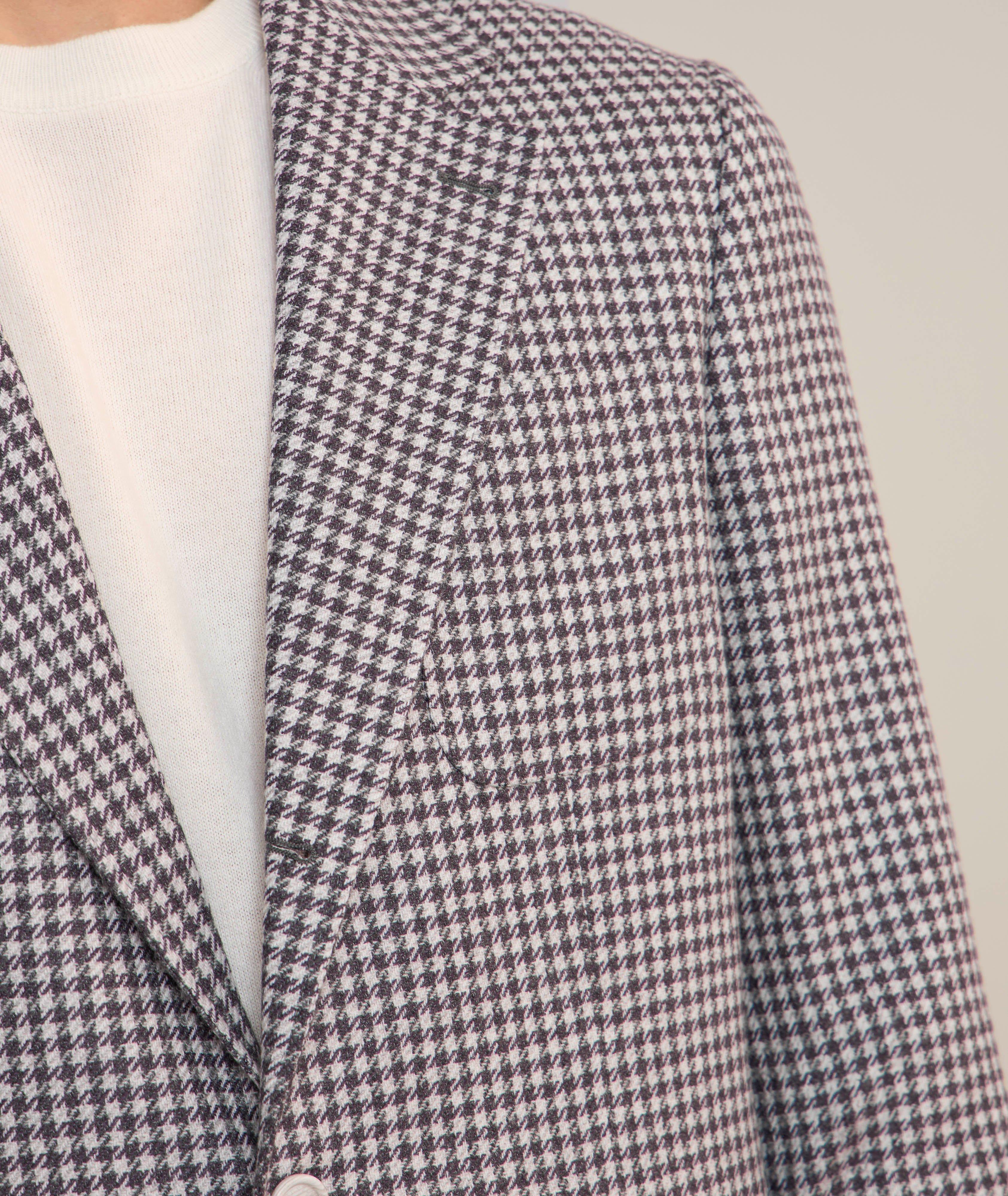 Mini Check Wool-Blend Sport Jacket  image 3