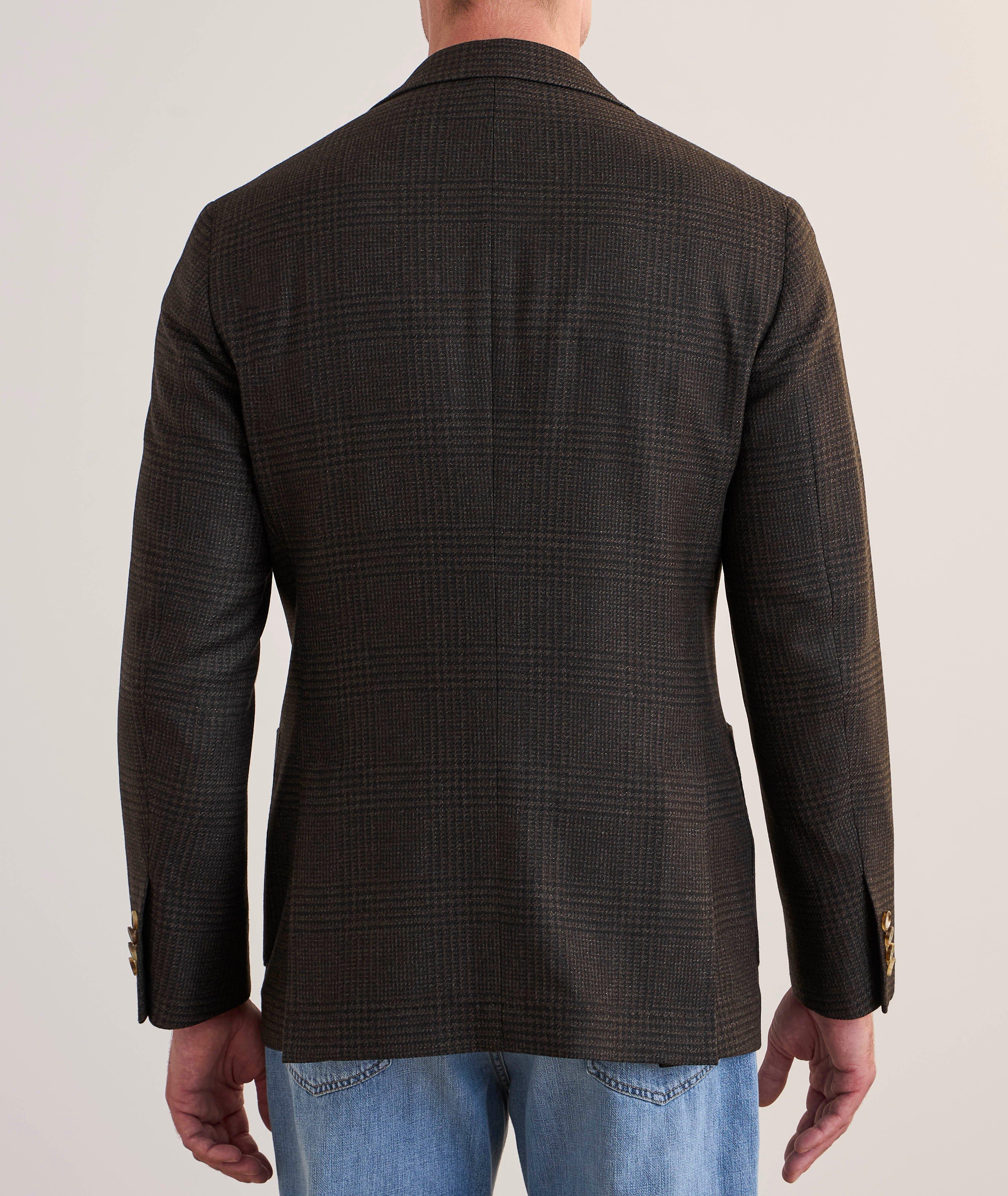 Glen Check Wool-Blend Suit Jacket  image 2