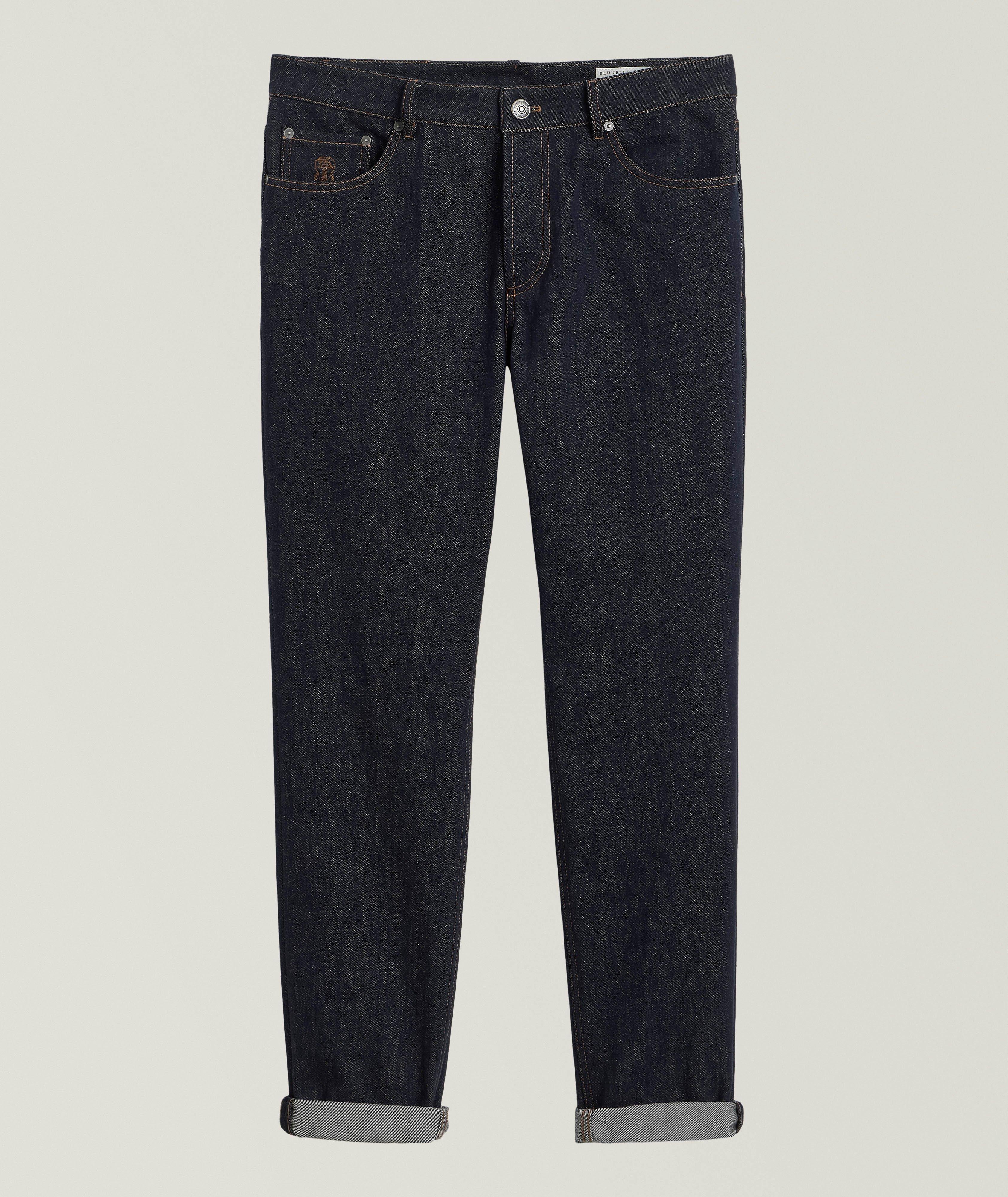 Traditional-Fit Lightweight Jeans image 0