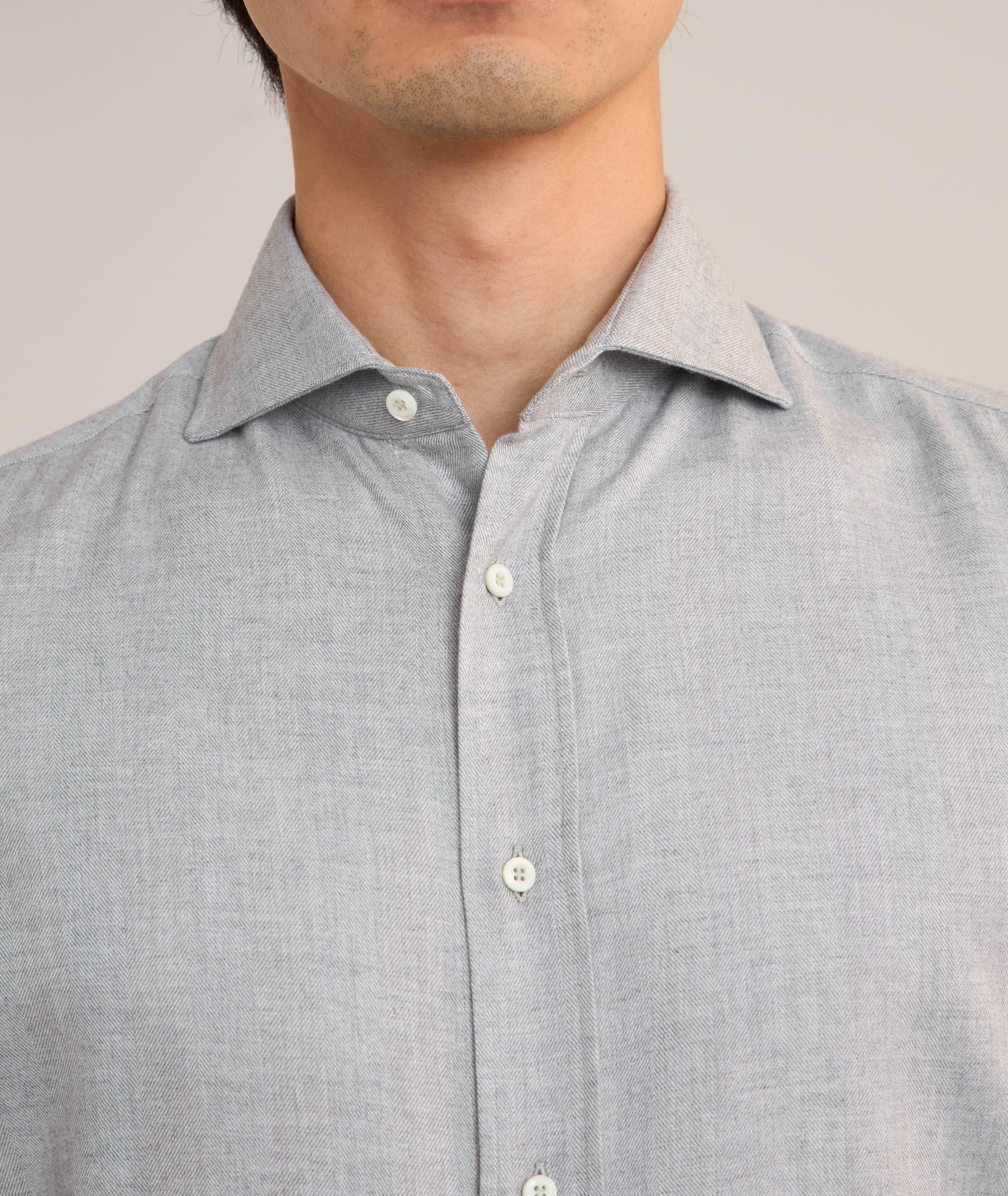 Chemise en flanelle à chevrons image 3