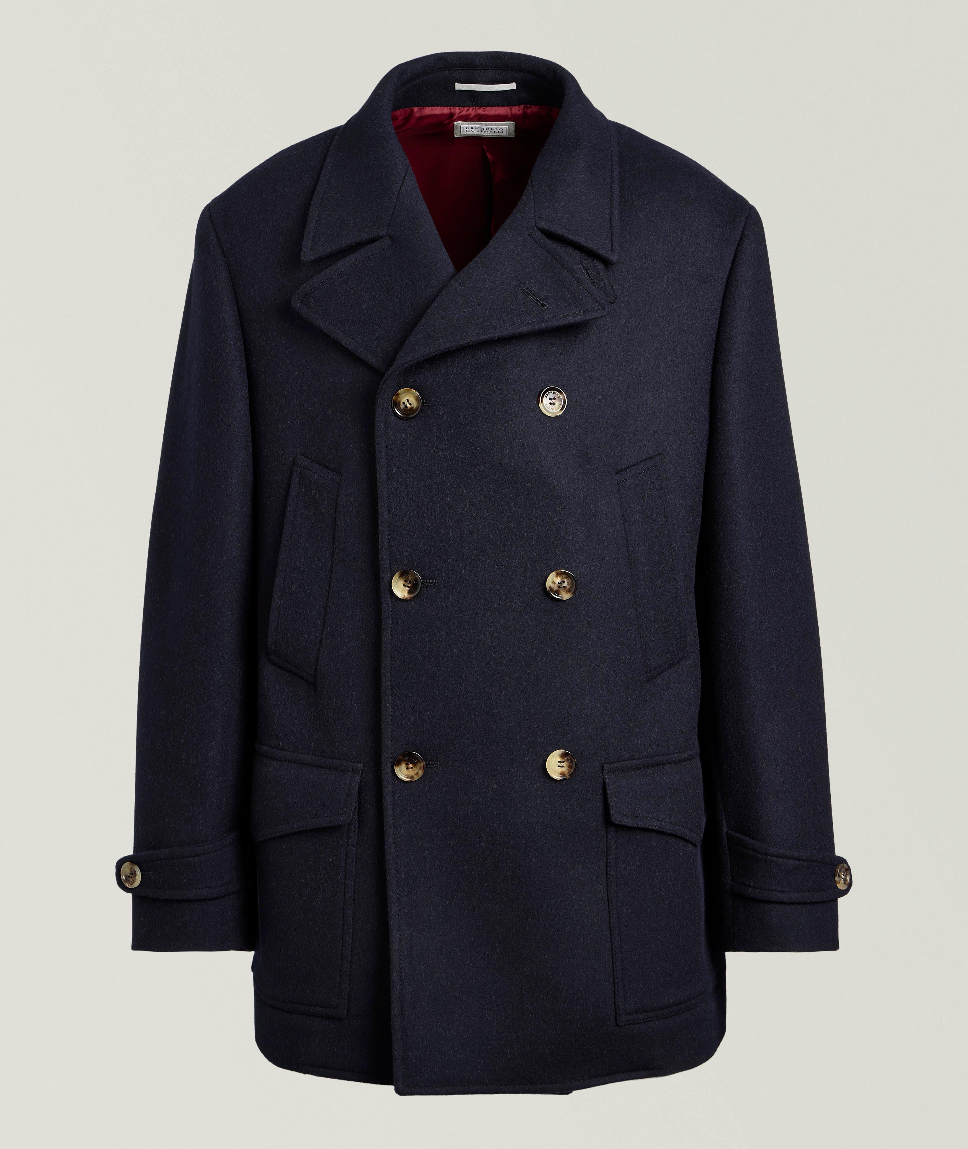 Wool Double-Breasted Peacoat image 0