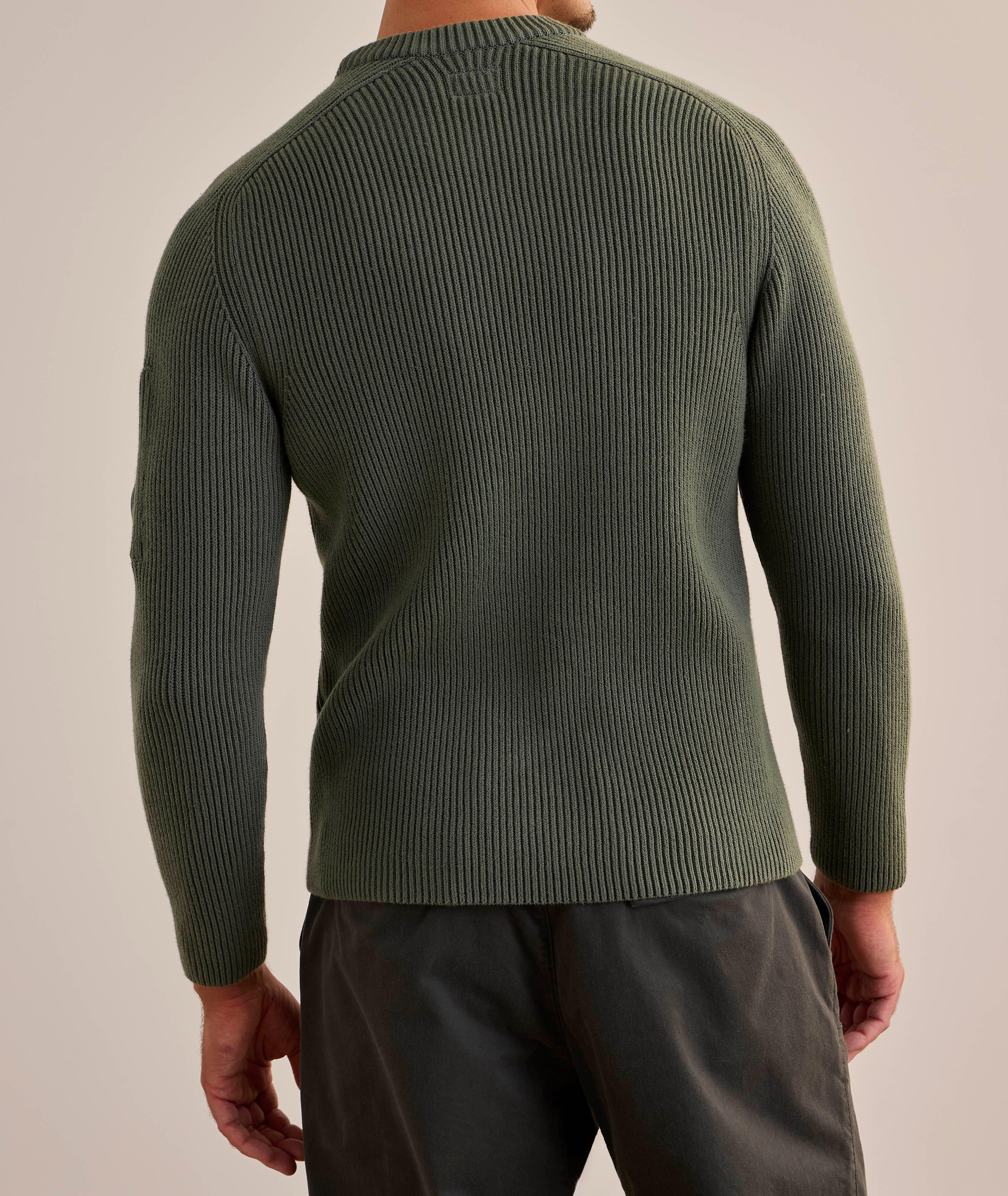 Rib-Knit Crewneck Sweater image 2