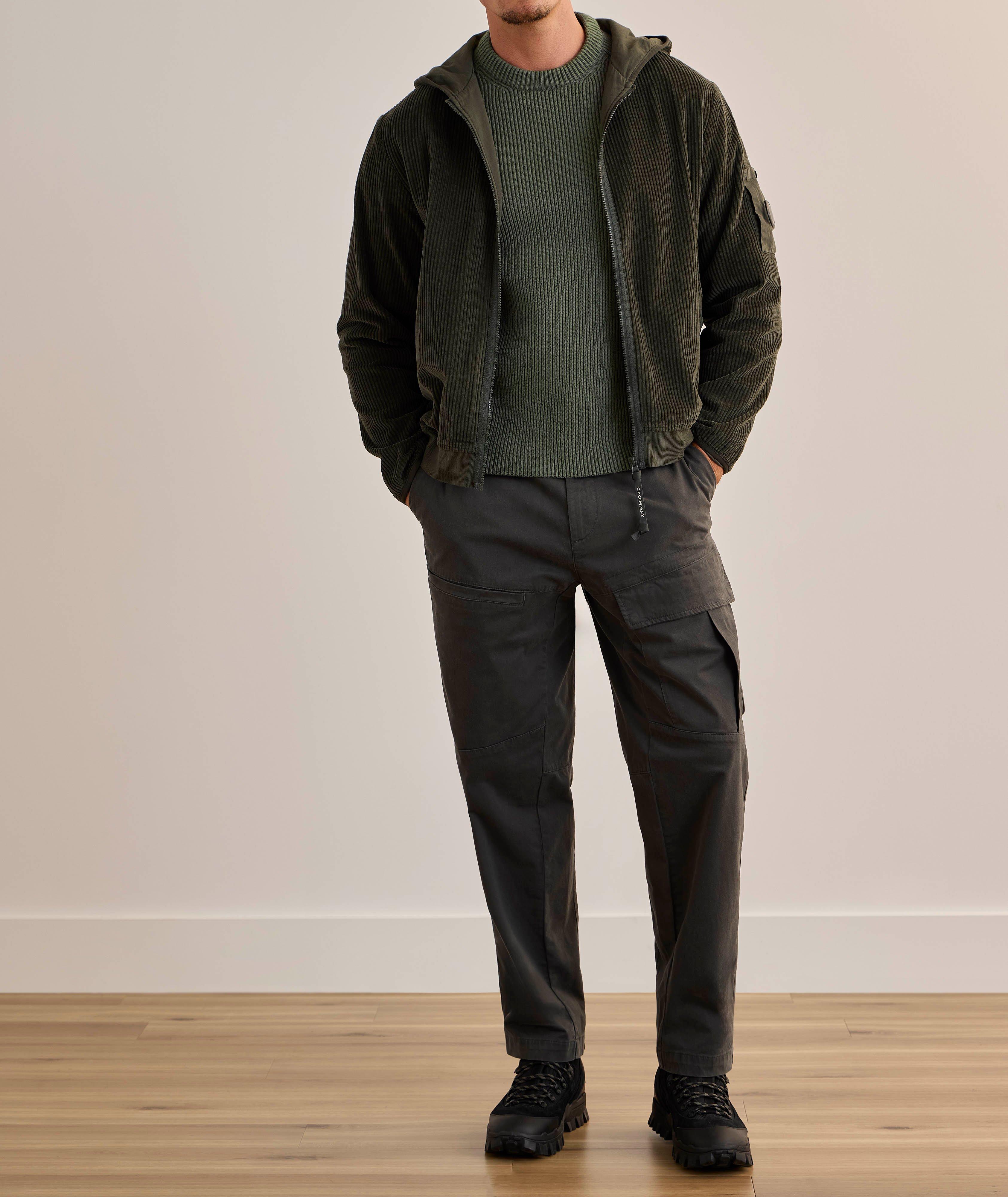 Rib-Knit Crewneck Sweater image 4