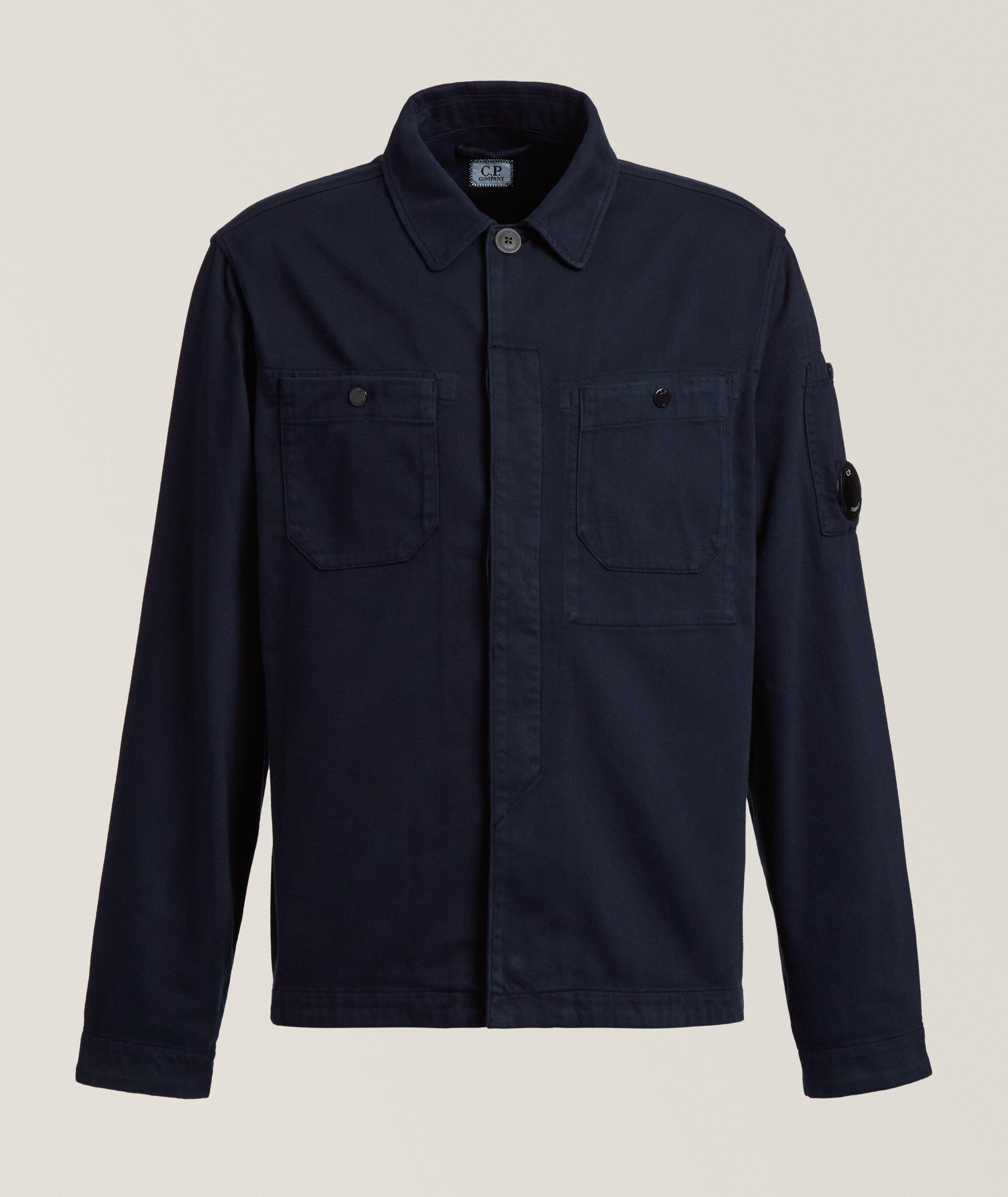 Stretch-Cotton Overshirt  image 0