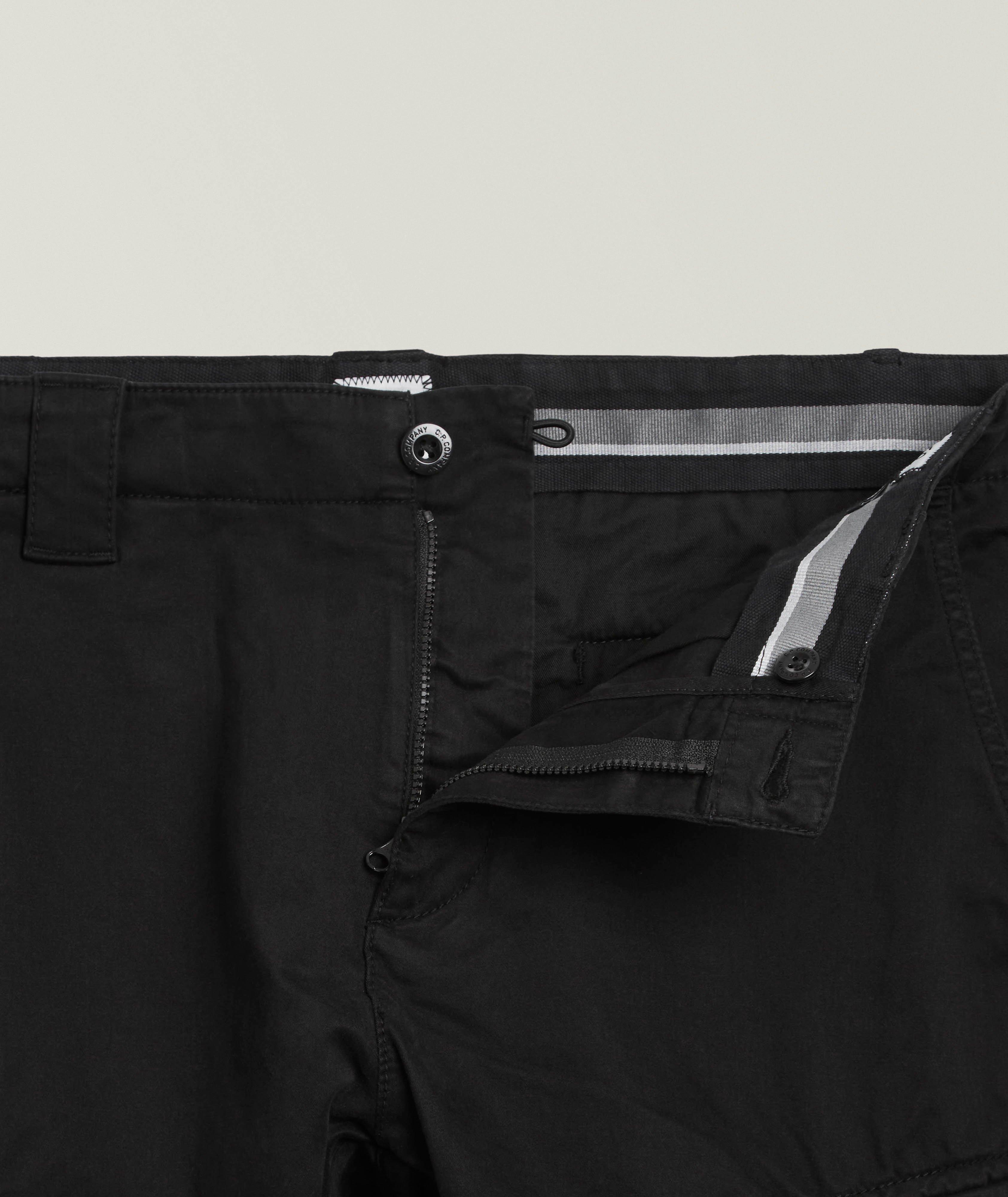 Pantalon cargo en coton extensible image 1