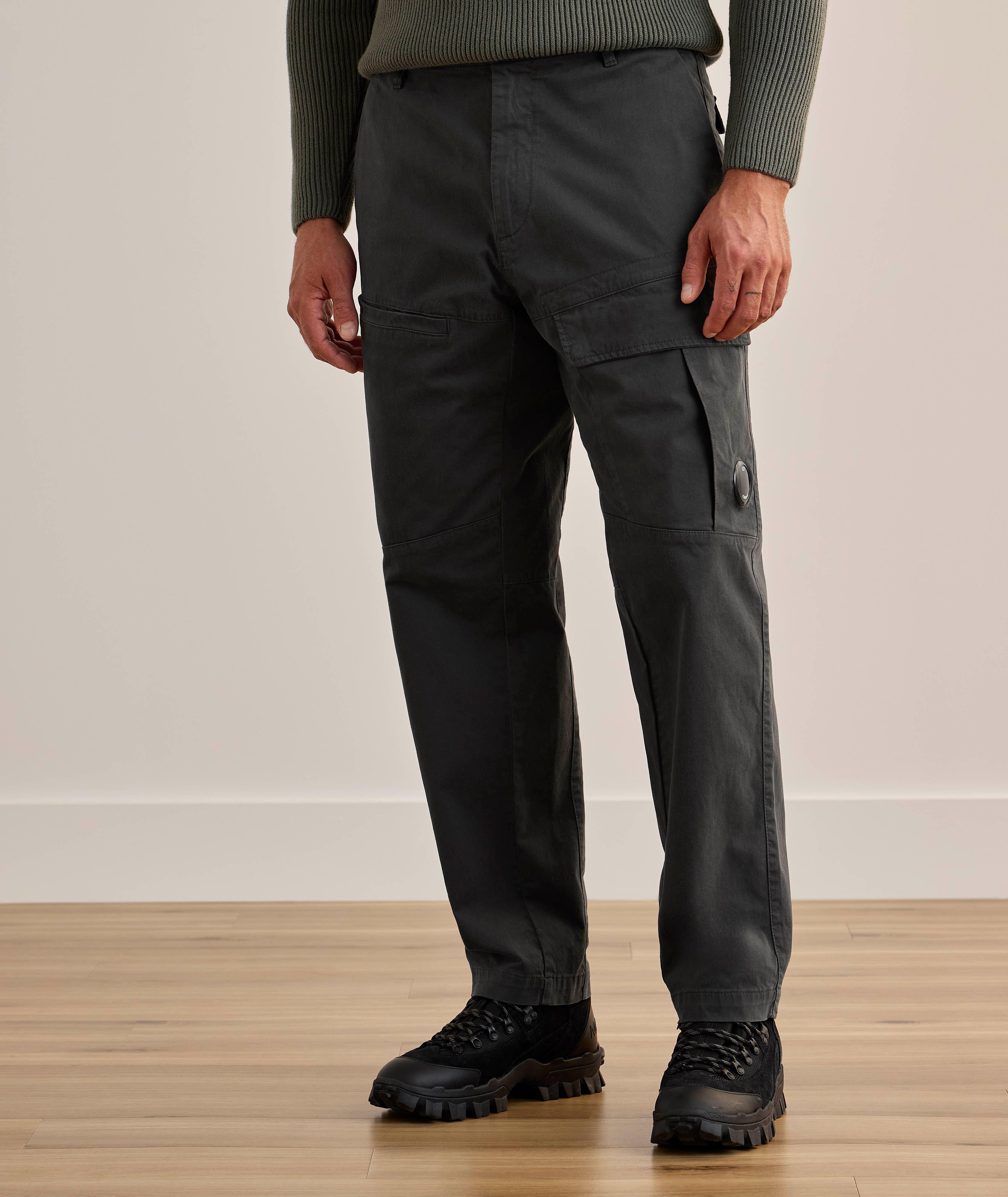 Loose-Fit Stretch-Cotton Cargo Pants image 1