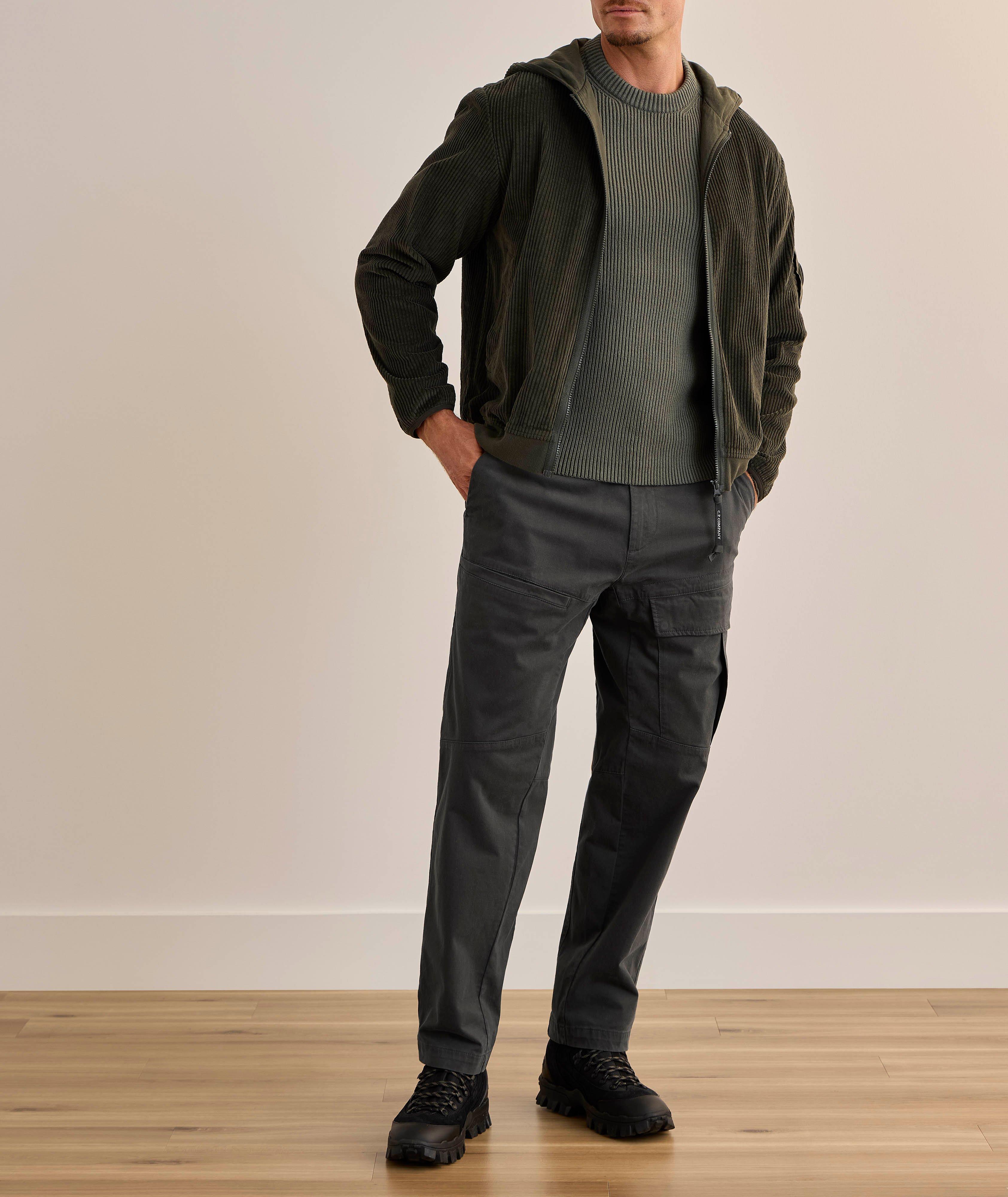 Loose-Fit Stretch-Cotton Cargo Pants image 4