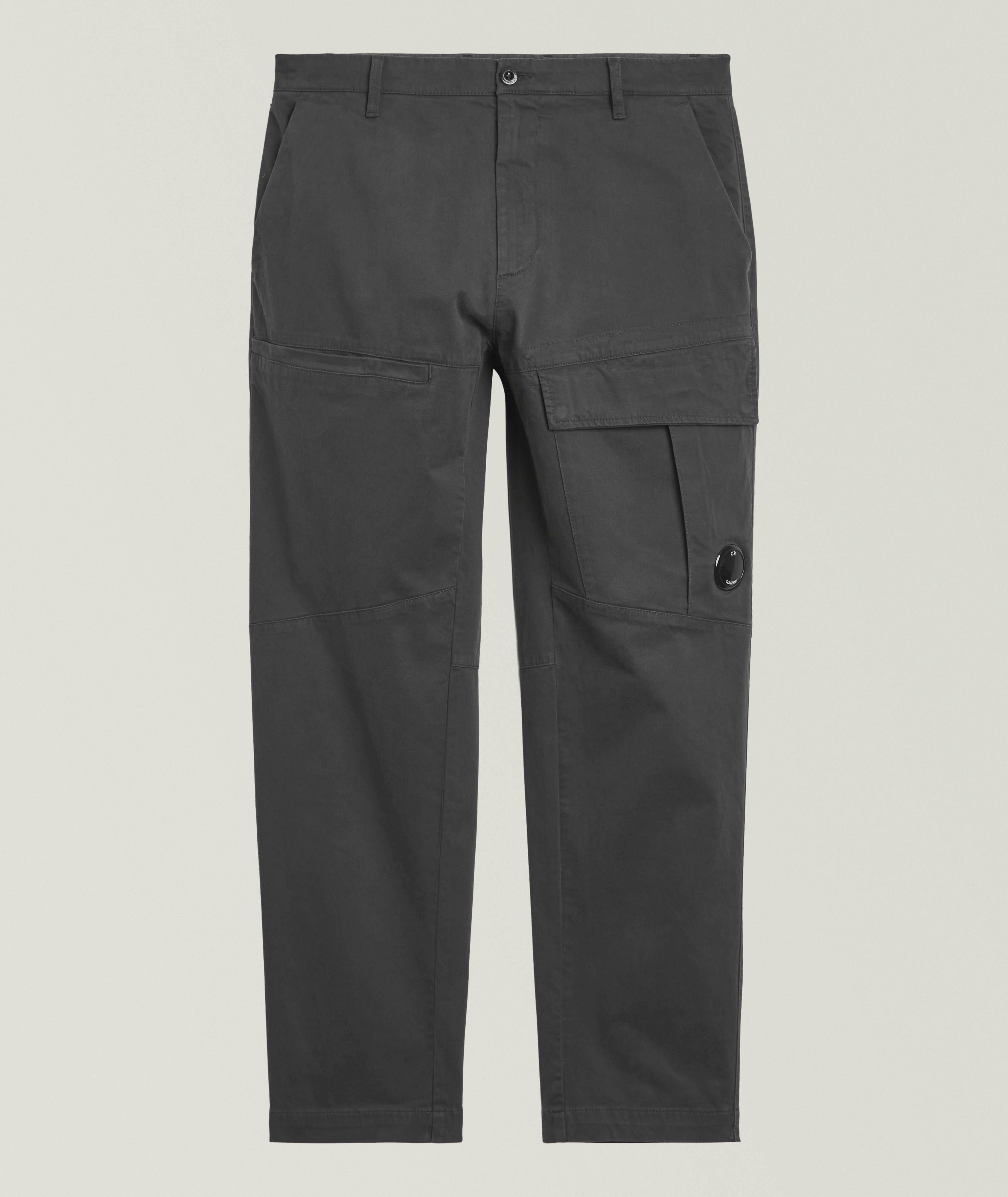 Loose-Fit Stretch-Cotton Cargo Pants image 0