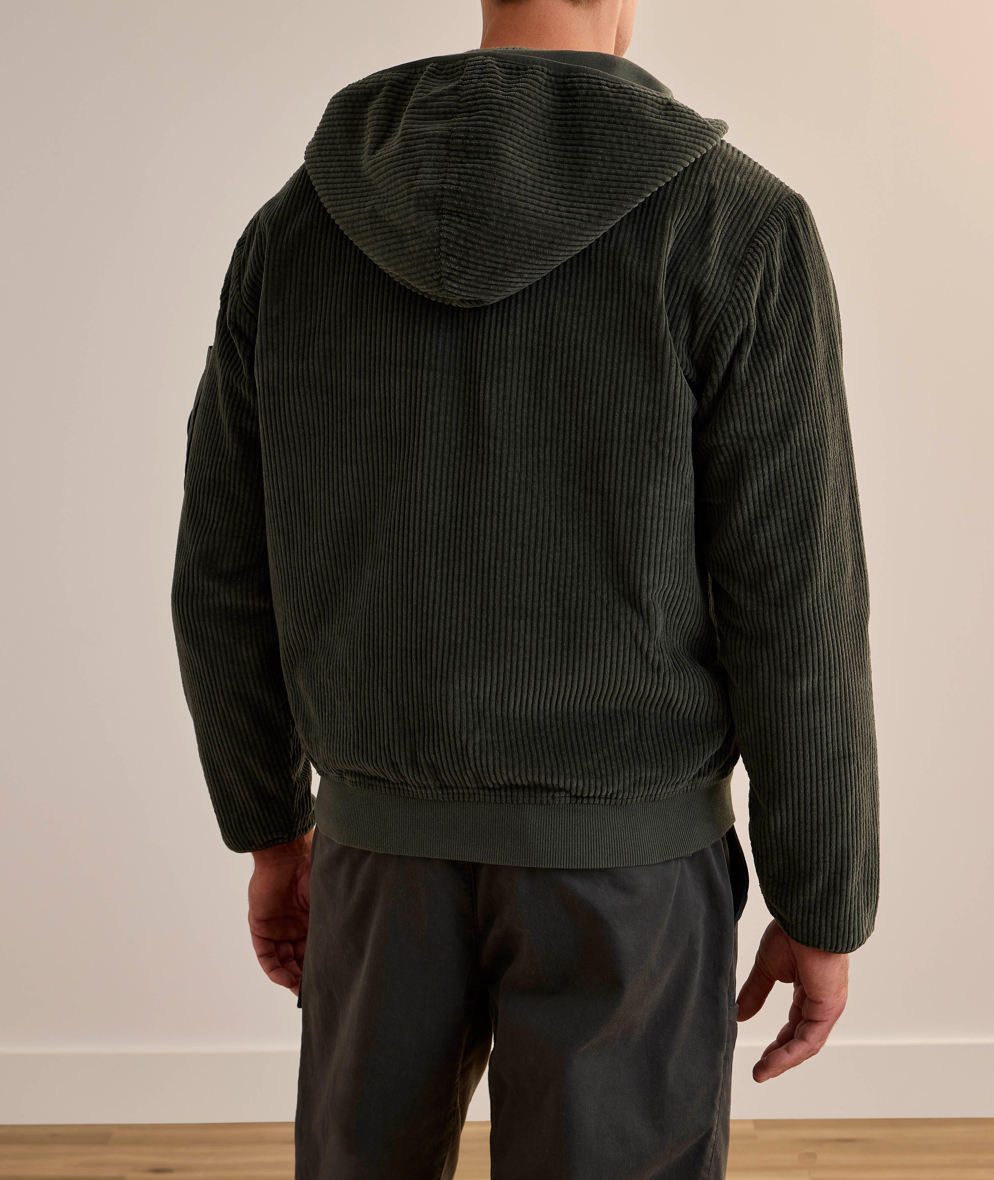 Corduroy Hooded Sweater image 2