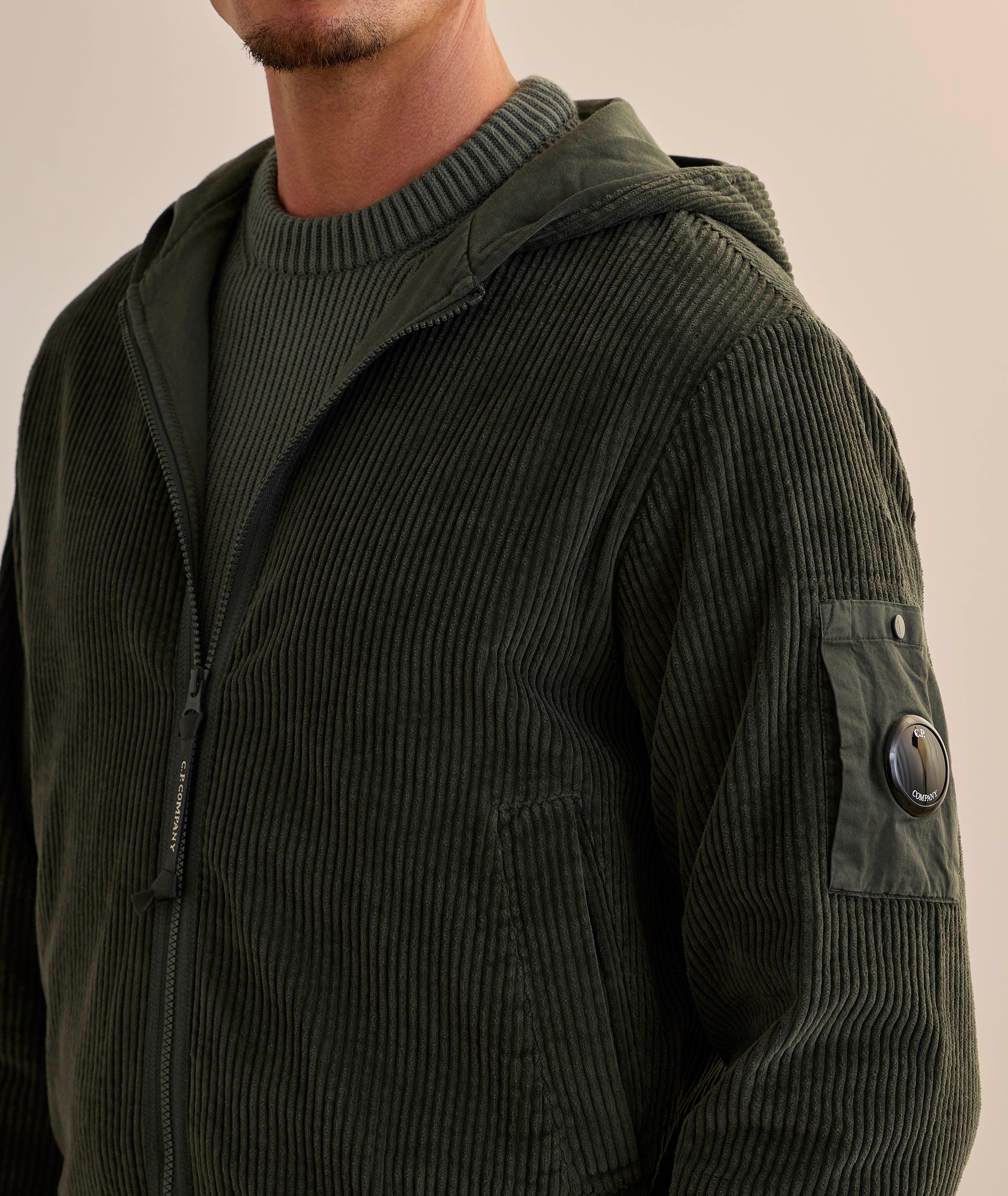 Corduroy Hooded Sweater image 3