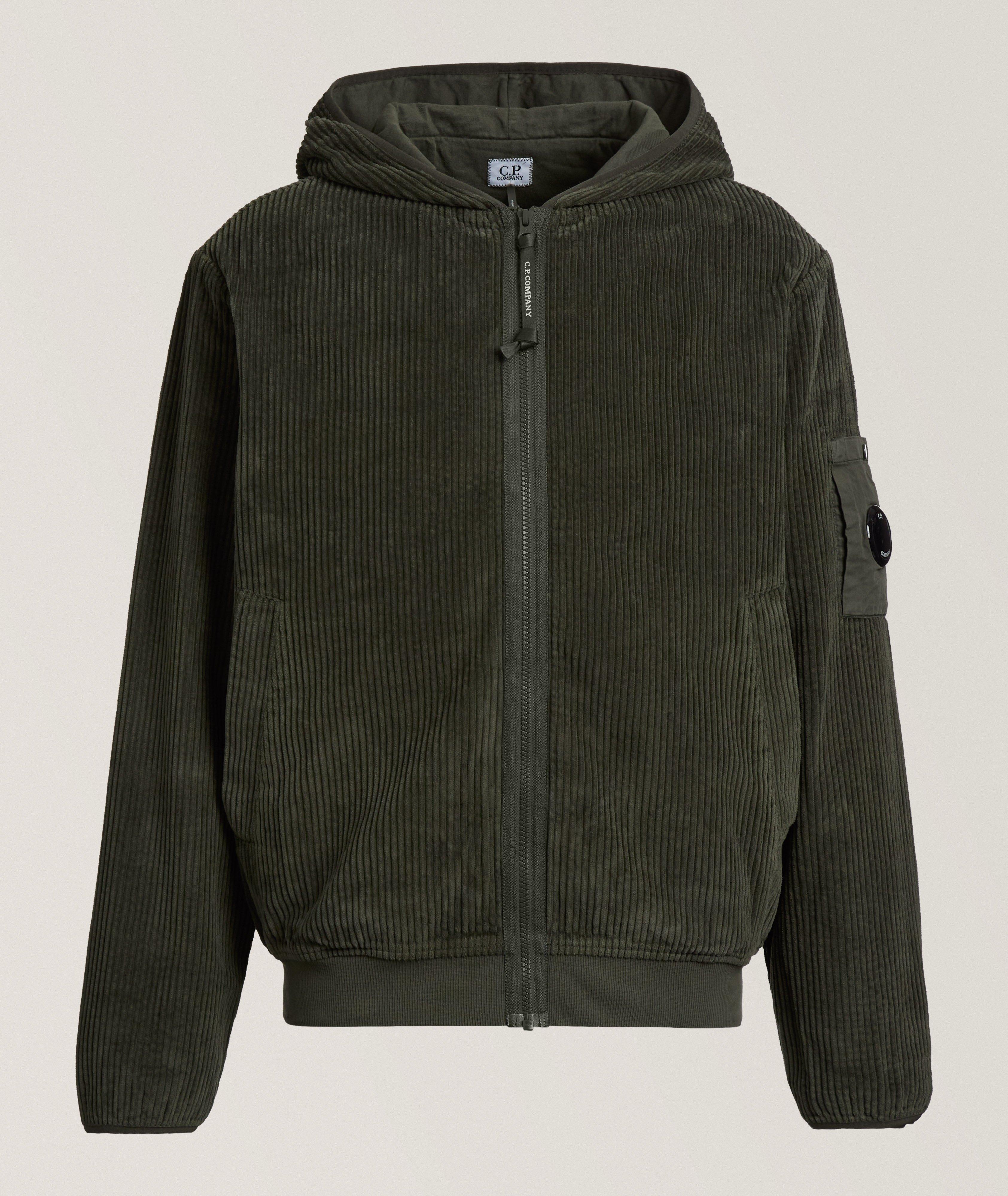 Corduroy Hooded Sweater image 0