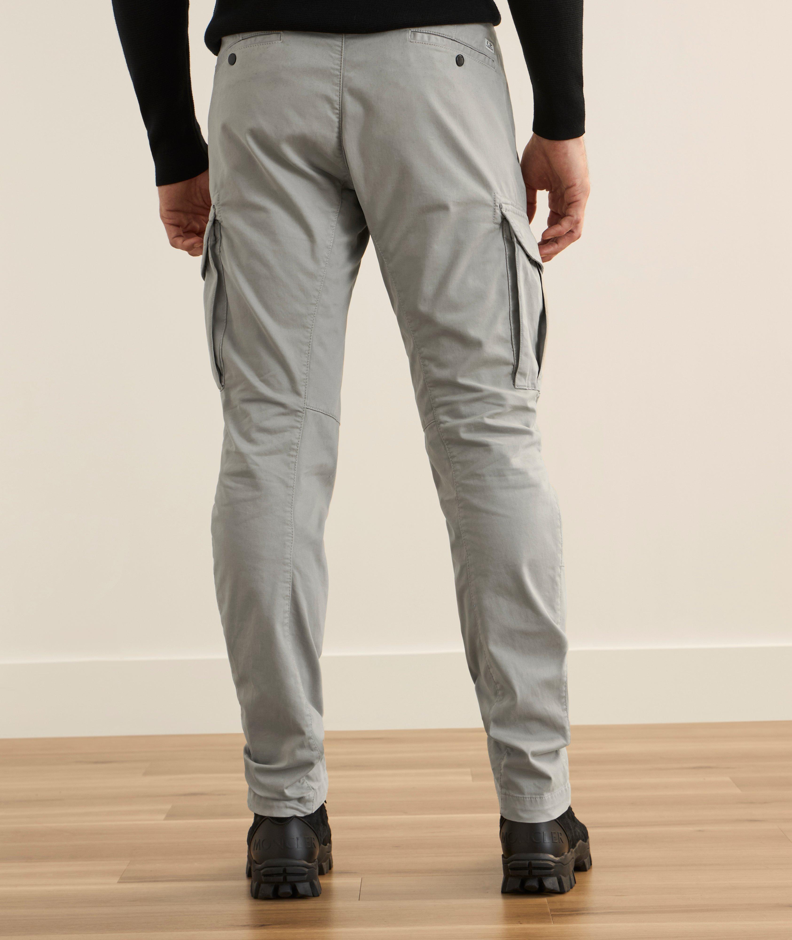 Pantalon cargo en coton extensible image 2