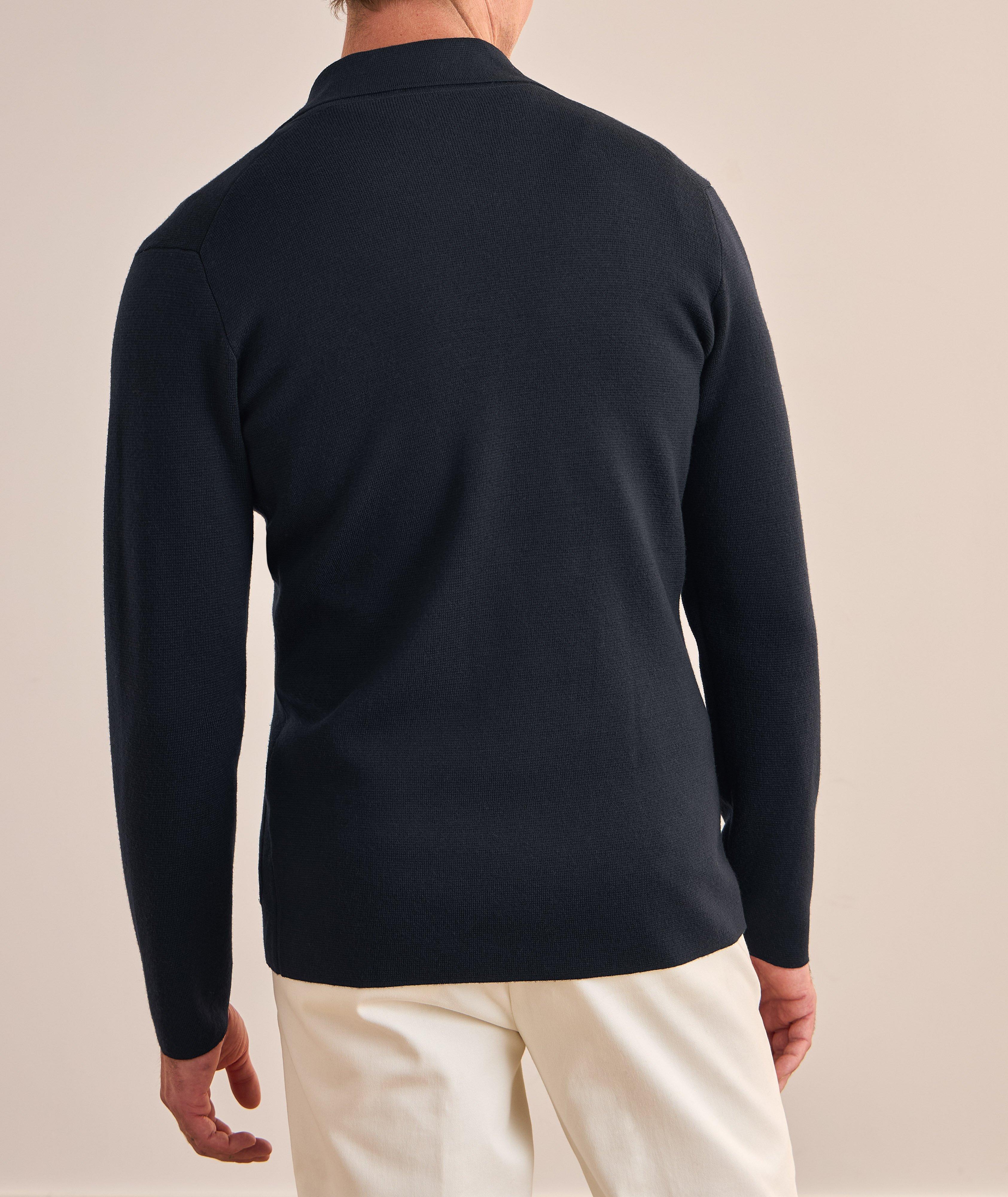 Double-Breasted Wool Cardigan  image 2